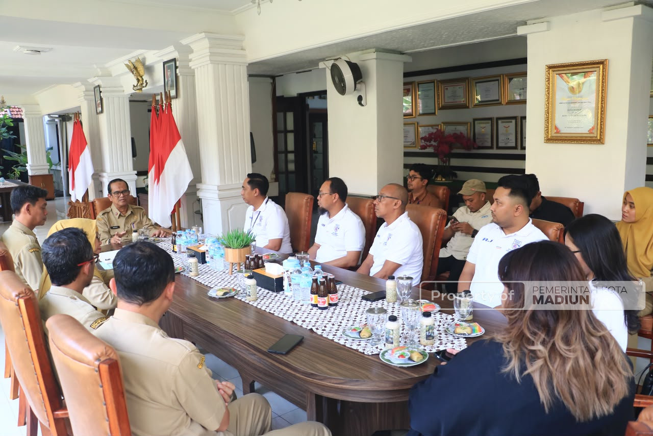 Terima Audiensi Tribun Jatim, Sekda Kota Madiun Dukung Pencarian Bibit Atlet Voli Berprestasi