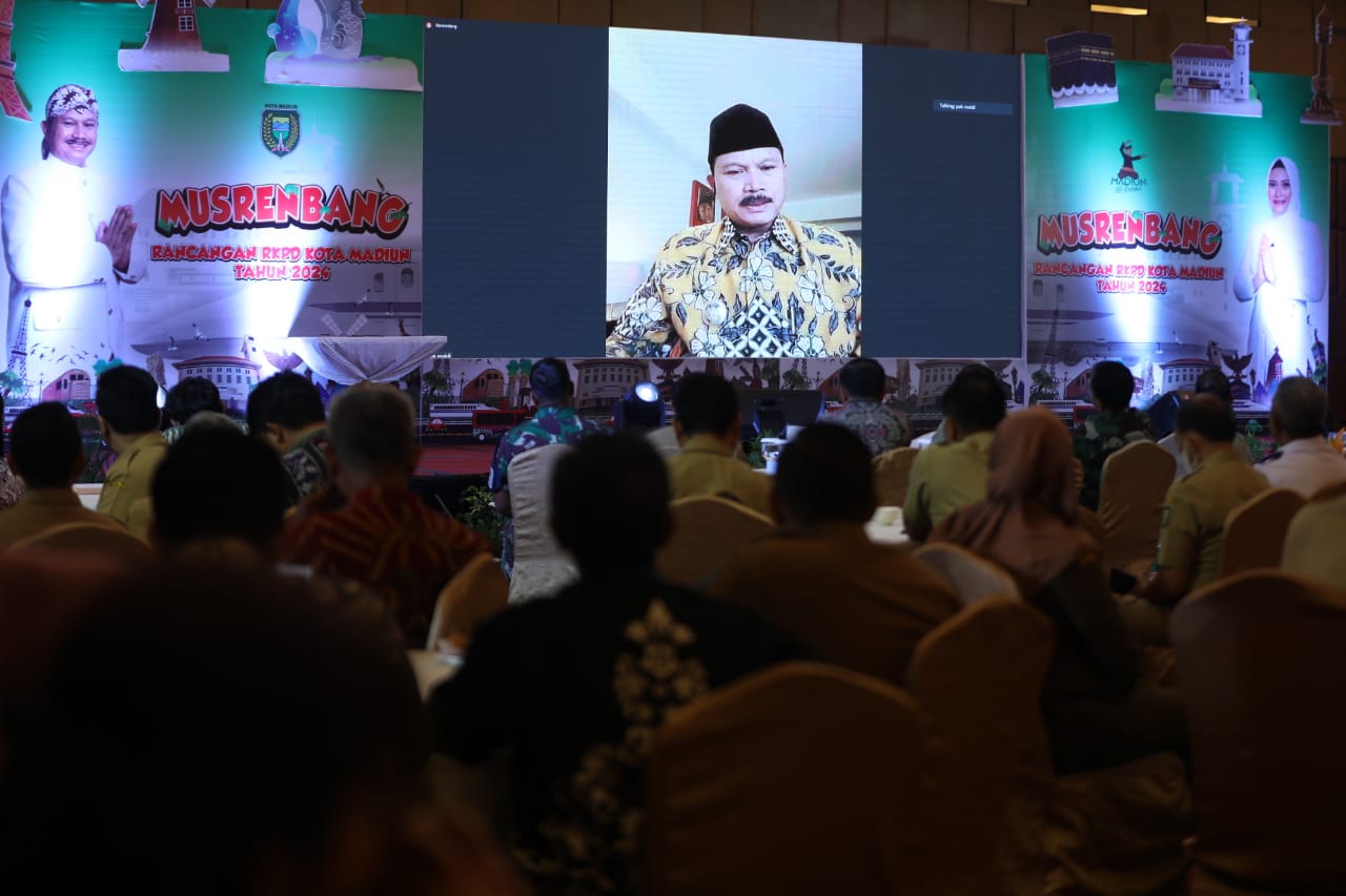 Musrenbang RKPD Kota Madiun 2024, Wali Kota Harap Pembangunan Tingkatkan Kesejahteraan Masyarakat