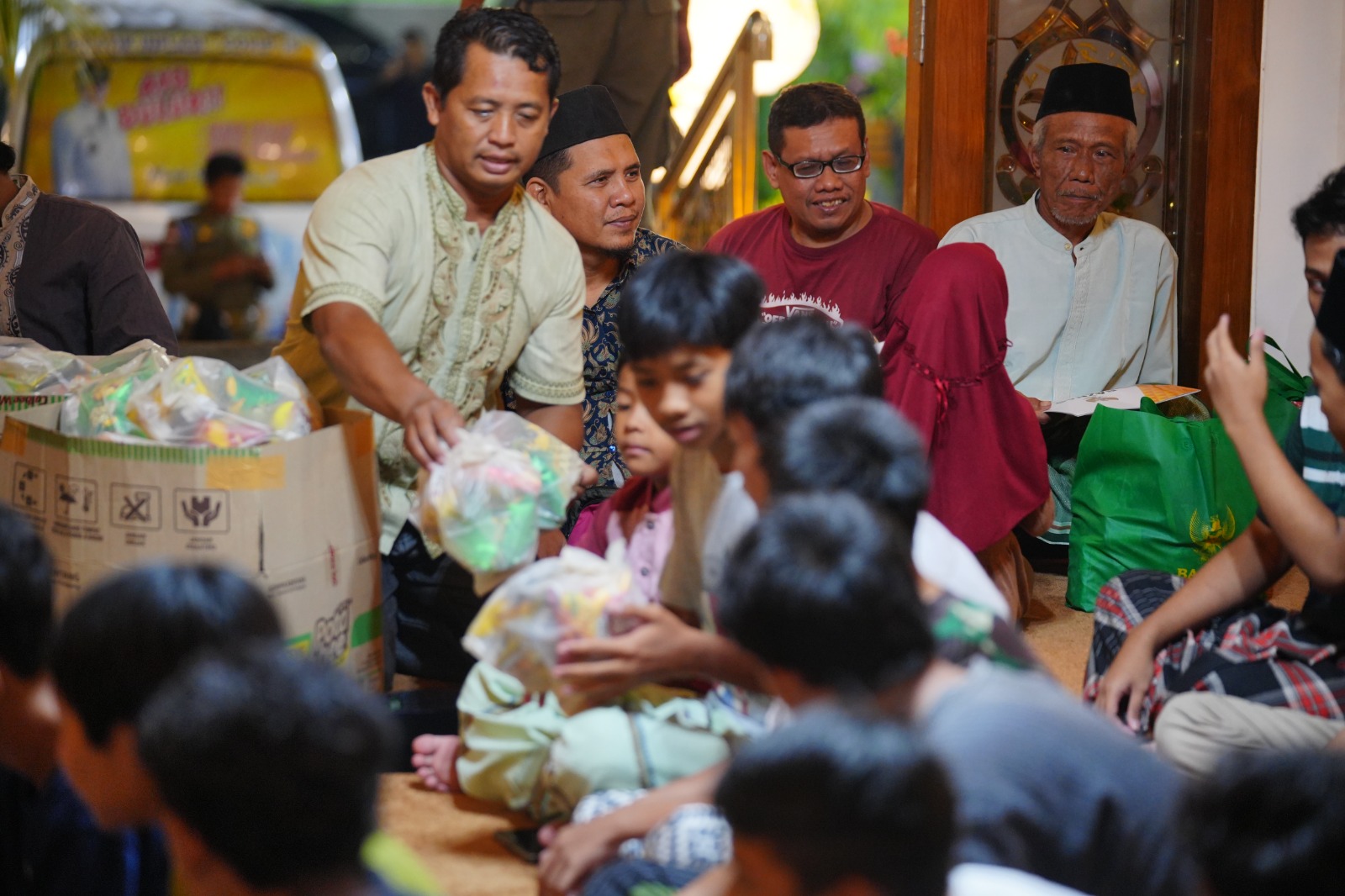 Salat Isya dan Tarawih Safari Ramadan di Pondok Abi Bahrun Madinatul Jannah, Wali Kota Sampaikan Event Sambut Lebaran