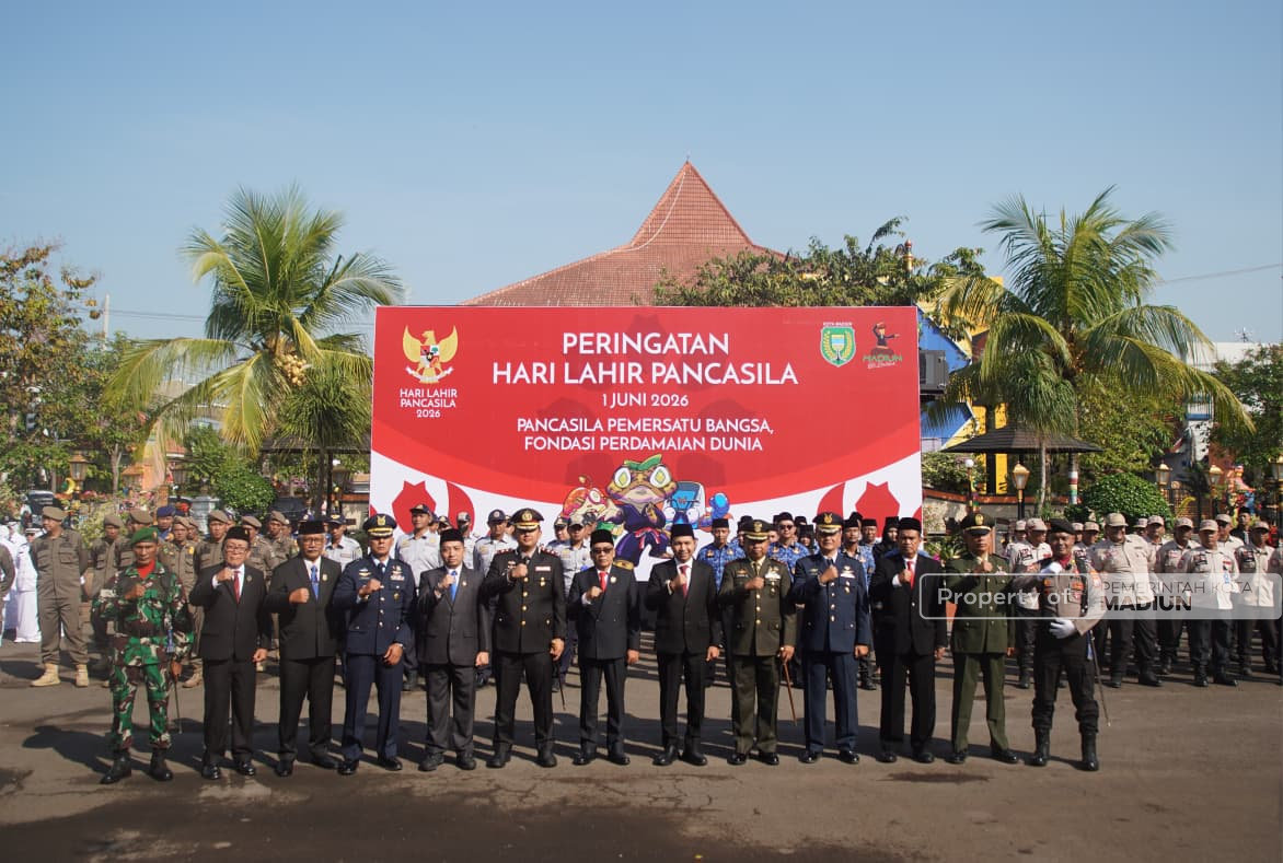 Peringati Hari Lahir Pancasila, Pemkot Madiun Teguhkan Semangat Persatuan dalam Keberagaman
