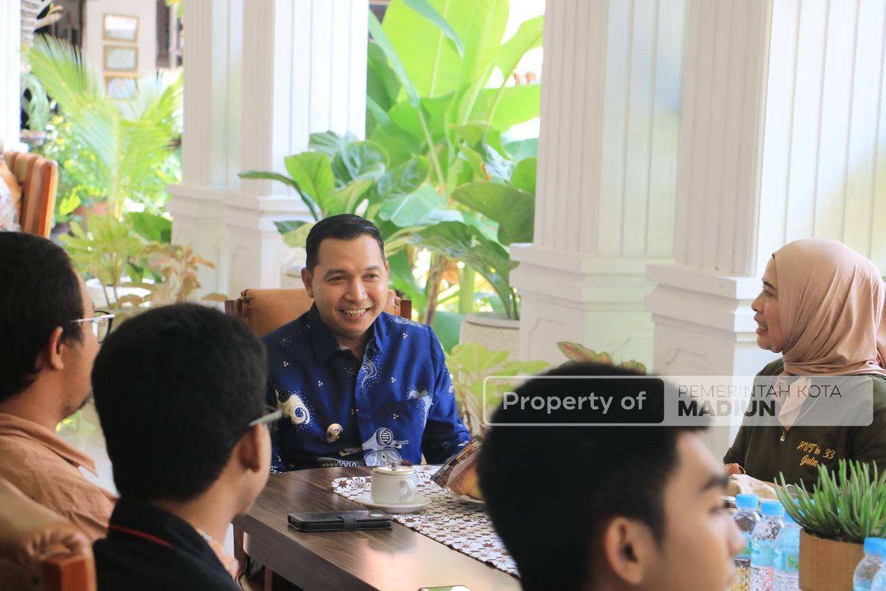 Terima Audiensi SMAN 6 Madiun, Wawali Beri Apresiasi Event Smasix Laskara Running