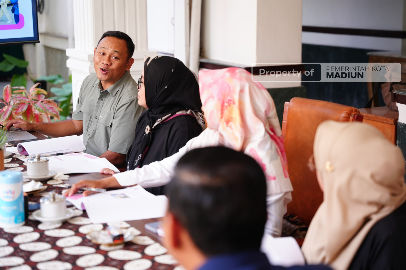 Terima Audiensi Cabor Karate-Padel, Wakil Wali Kota Madiun Tegaskan Komitmen Dukung Dunia Olahraga