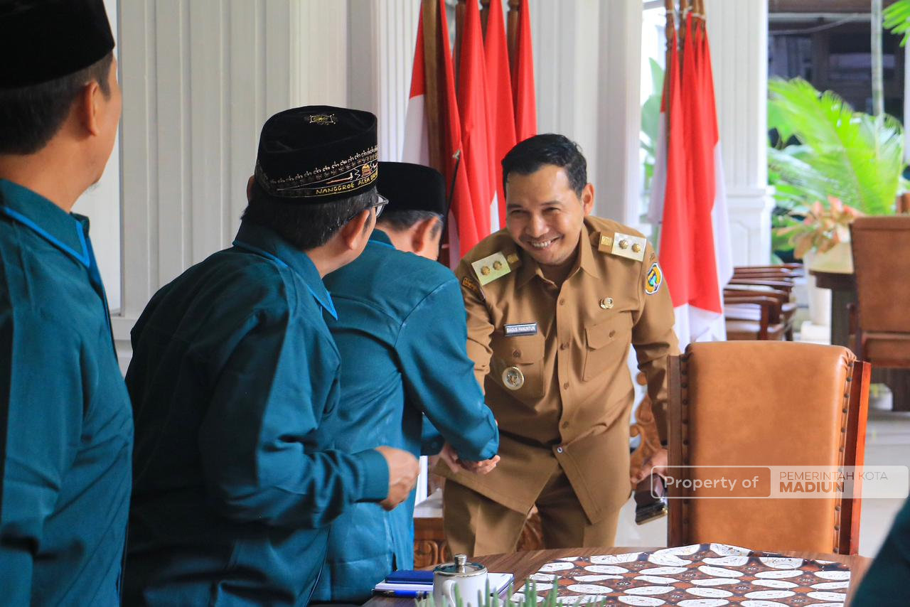 Perkuat Kolaborasi, Plt Wali Kota Madiun Gelar Audiensi dengan LDII