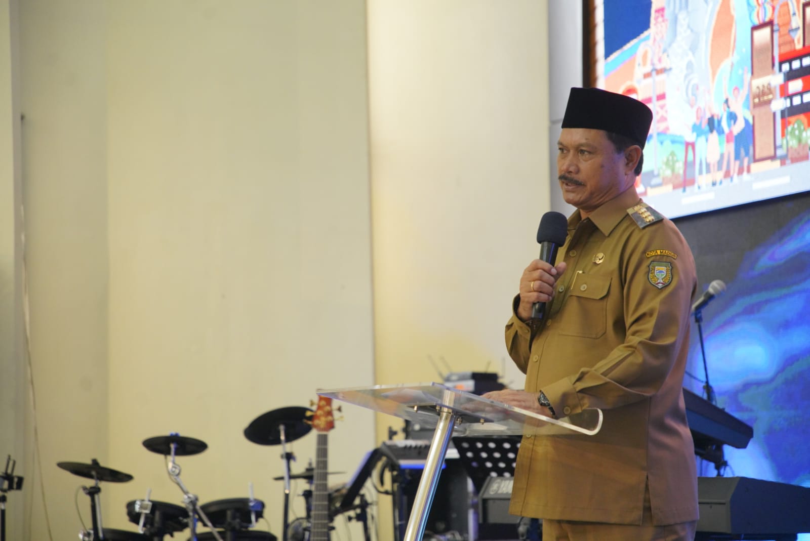 Hadiri Pelantikan BAMAG Kota Madiun, Wali Kota Ajak Sinergi Dukung Pembangunan