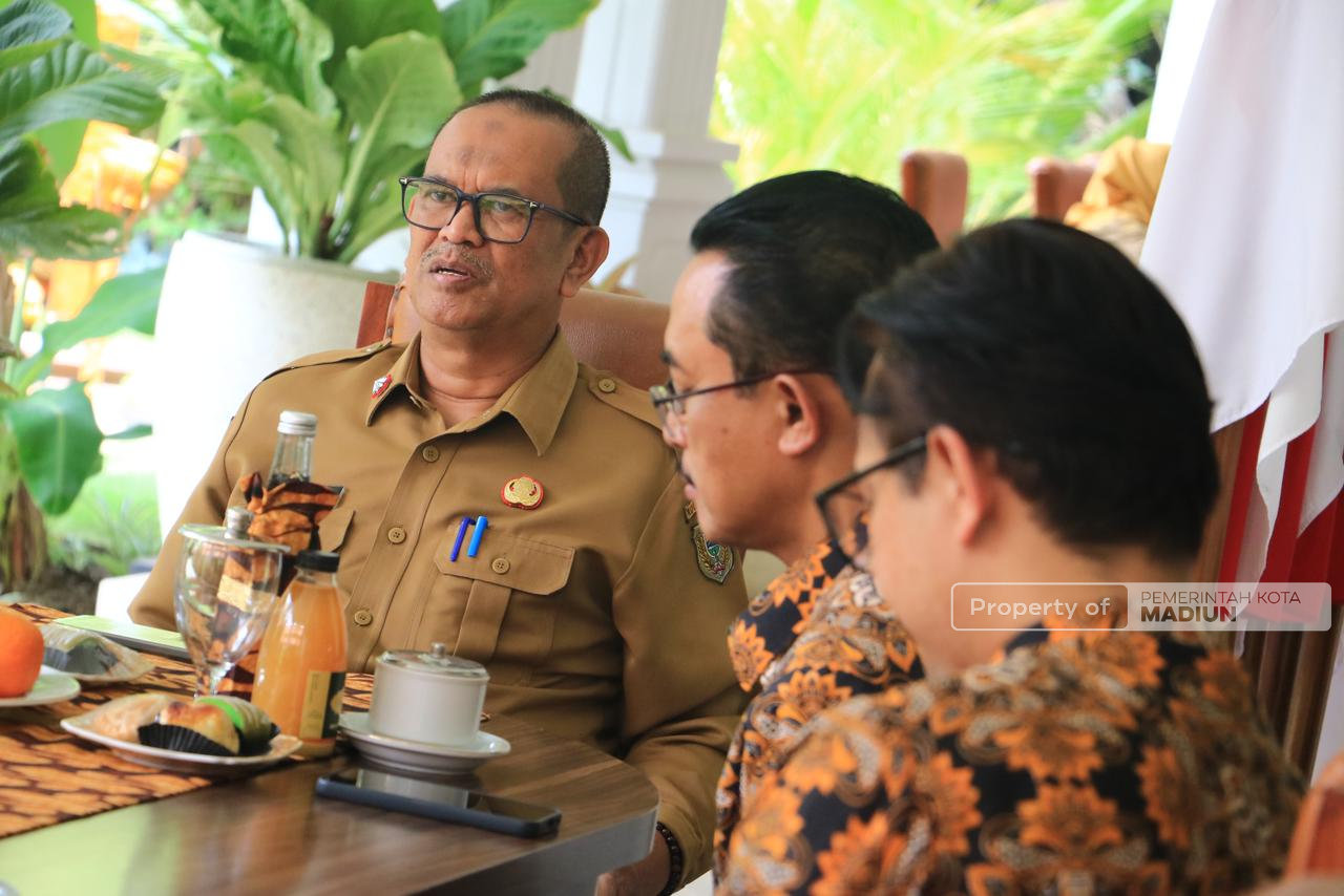 Terima Audiensi BKKBN Jatim, Sekda Kota Madiun Perkuat Sinergi Penanganan Stunting Melalui Program MBG 3B