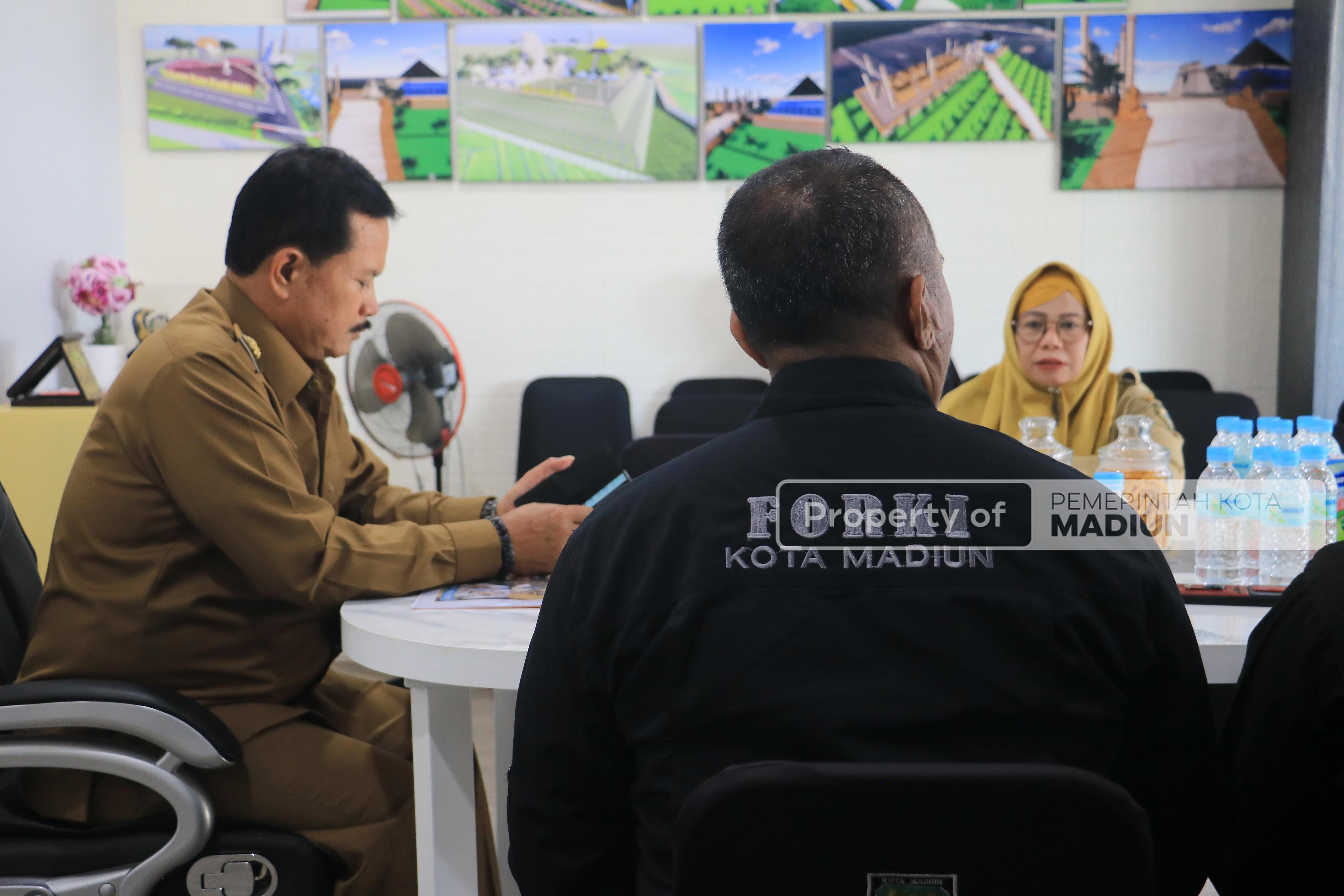 Wali Kota Madiun Terima Audiensi Forki, Bahas Kejuaraan Karate Piala Wali Kota 2025