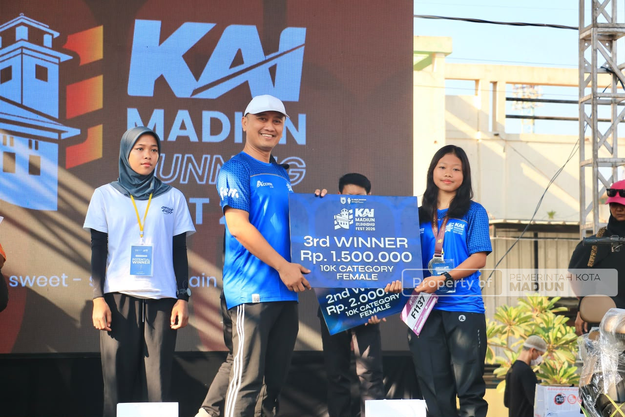 Turut Madiun Running Fest 2026, Plt Wali Kota Harap Jadi Agenda Rutin ke Depan