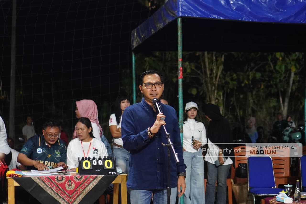 Buka Turnamen Bola Voli Putri Gajah Cup 2026, Plt Wali Kota Bakal Lengkapi Fasilitas Lapangan