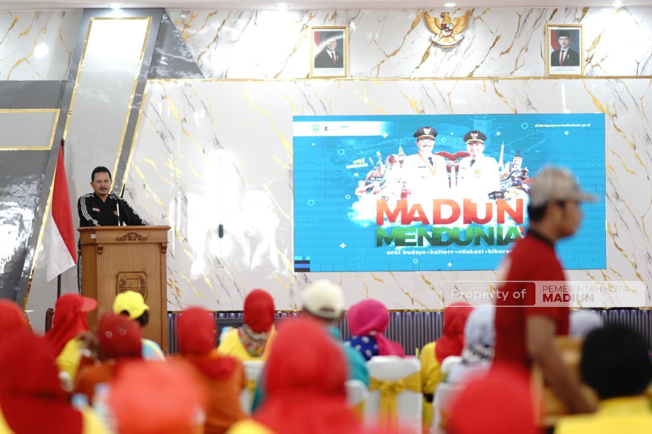 HUT ke-2 KJNM, Wali Kota Maidi Ajak Warga Madiun Rutin Jalan Nordik