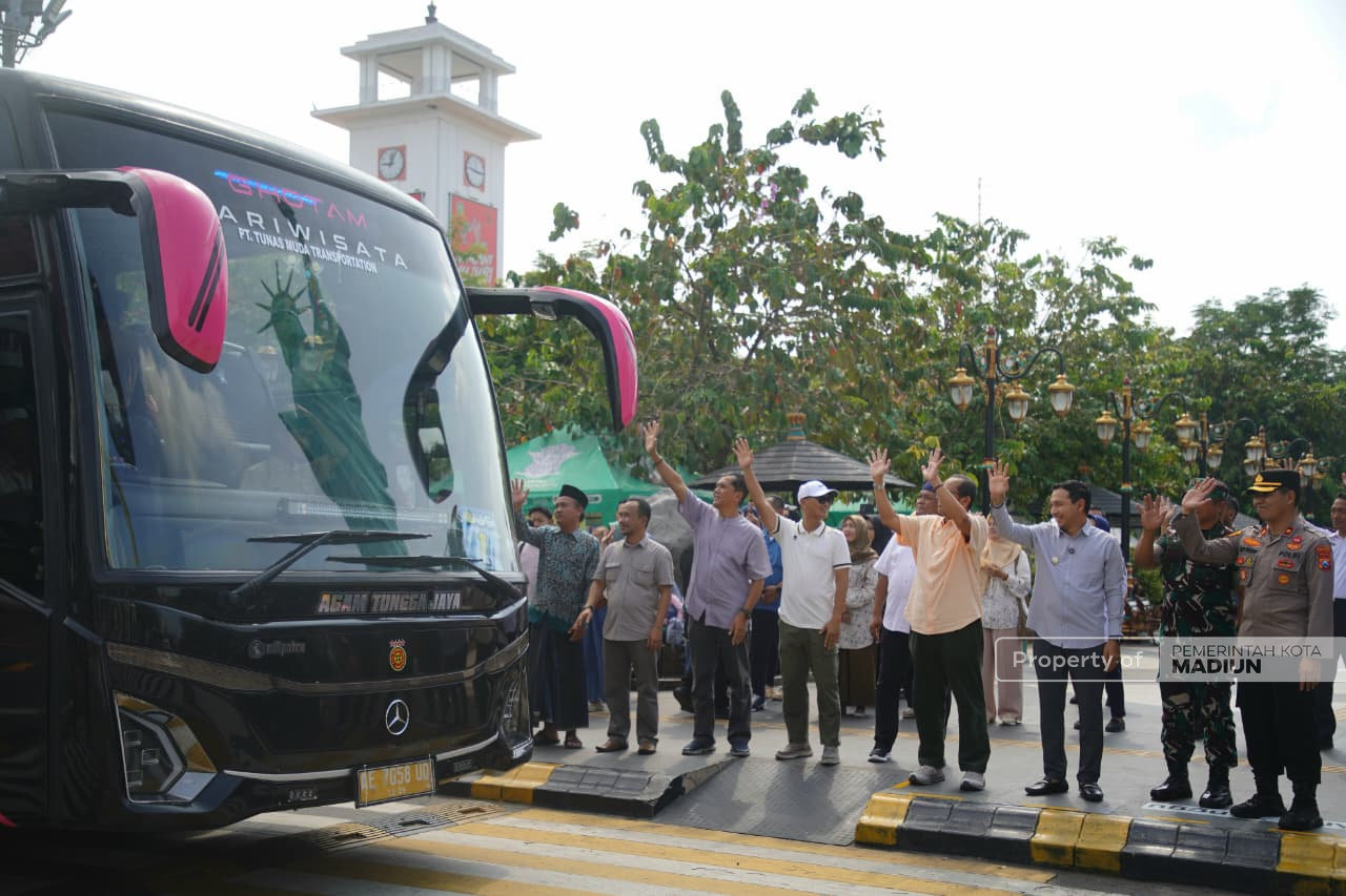 Pemkot Madiun Berangkatkan 350 Peserta Balik Gratis ke Jakarta dan Surabaya