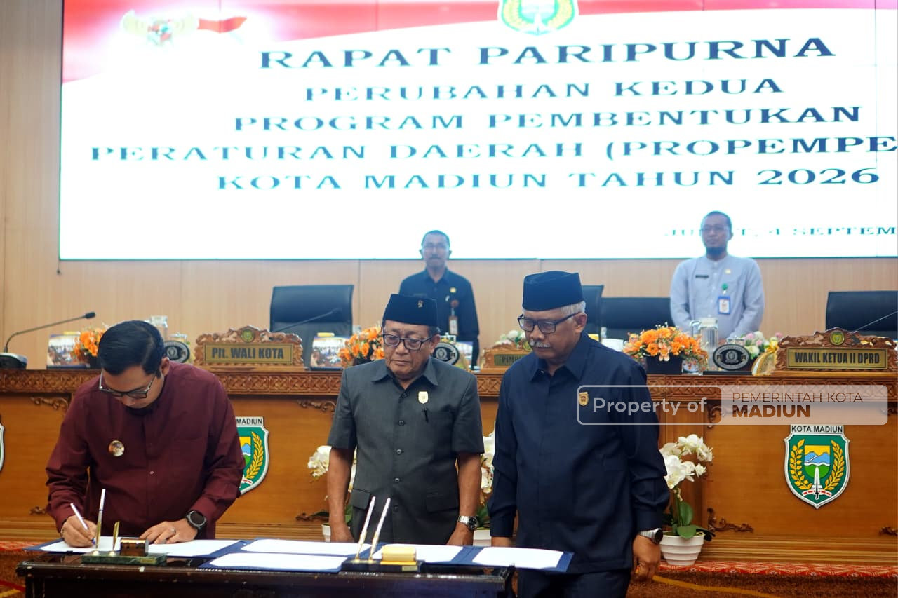 Pemkot-DPRD Tetapkan Perubahan Kedua Propemperda, Peningkatan Besaran Santunan Kematian Salah Satunya