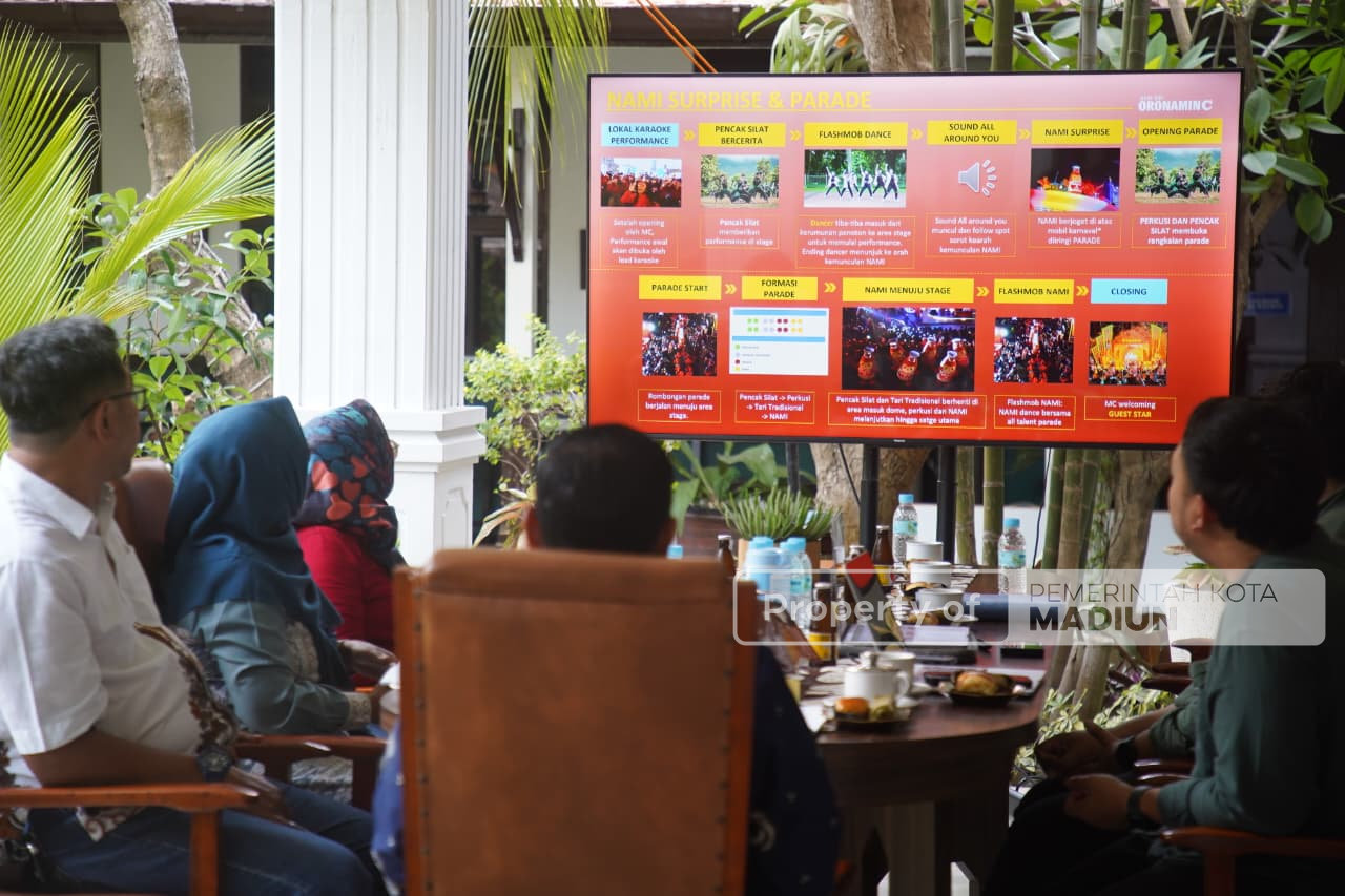 Terima Audiensi Pegiat Kreatif, Wawali Madiun Dorong Kolaborasi Event Lokal