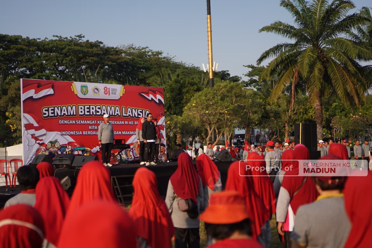 Wujudkan Kota Sehat, Pemkot Madiun Perkuat Gerakan Hidup Aktif bagi Lansia