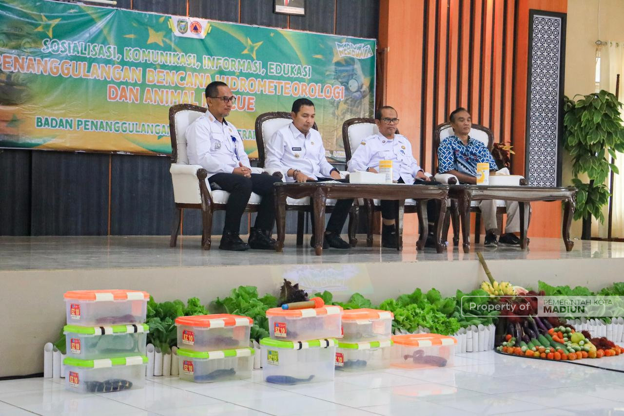Cuaca Tak Menentu, BPBD Kota Madiun Gelar Sosialisasi Penanggulangan Bencana di Kecamatan Taman