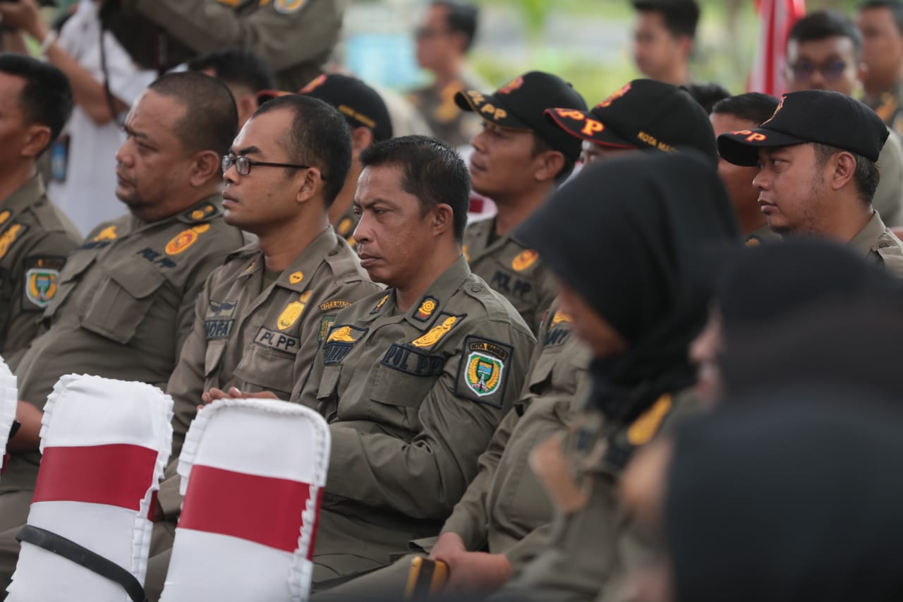 Gelar Pembinaan Peningkatan Kinerja Pelayanan Publik, Wali Kota Harap Satpol PP dan Damkar Optimal Berikan Pelayanan