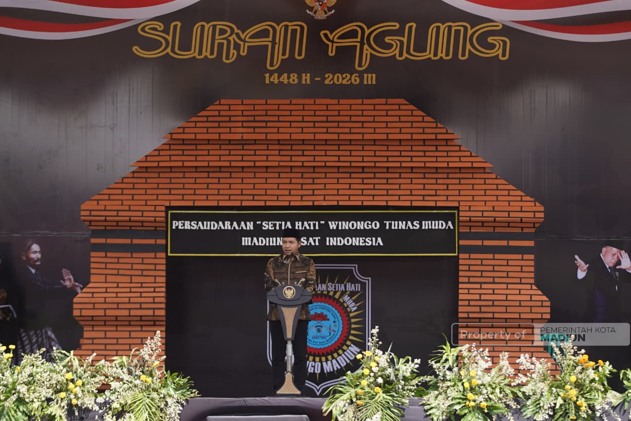 Hadiri Suran Agung PSHW TM, Plt Wali Kota Sampaikan Apresiasi Serta Ajak Perkuat Nilai Luhur Pendahulu