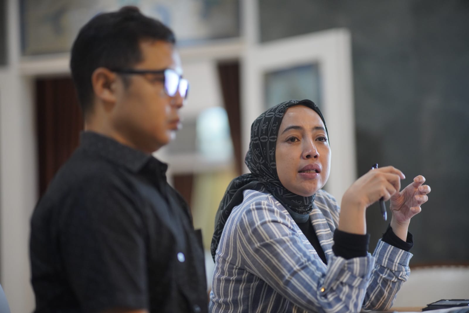 Wawancara Dengan Tim Asesor UT, Wali Kota Paparkan Program Smart City Madiun