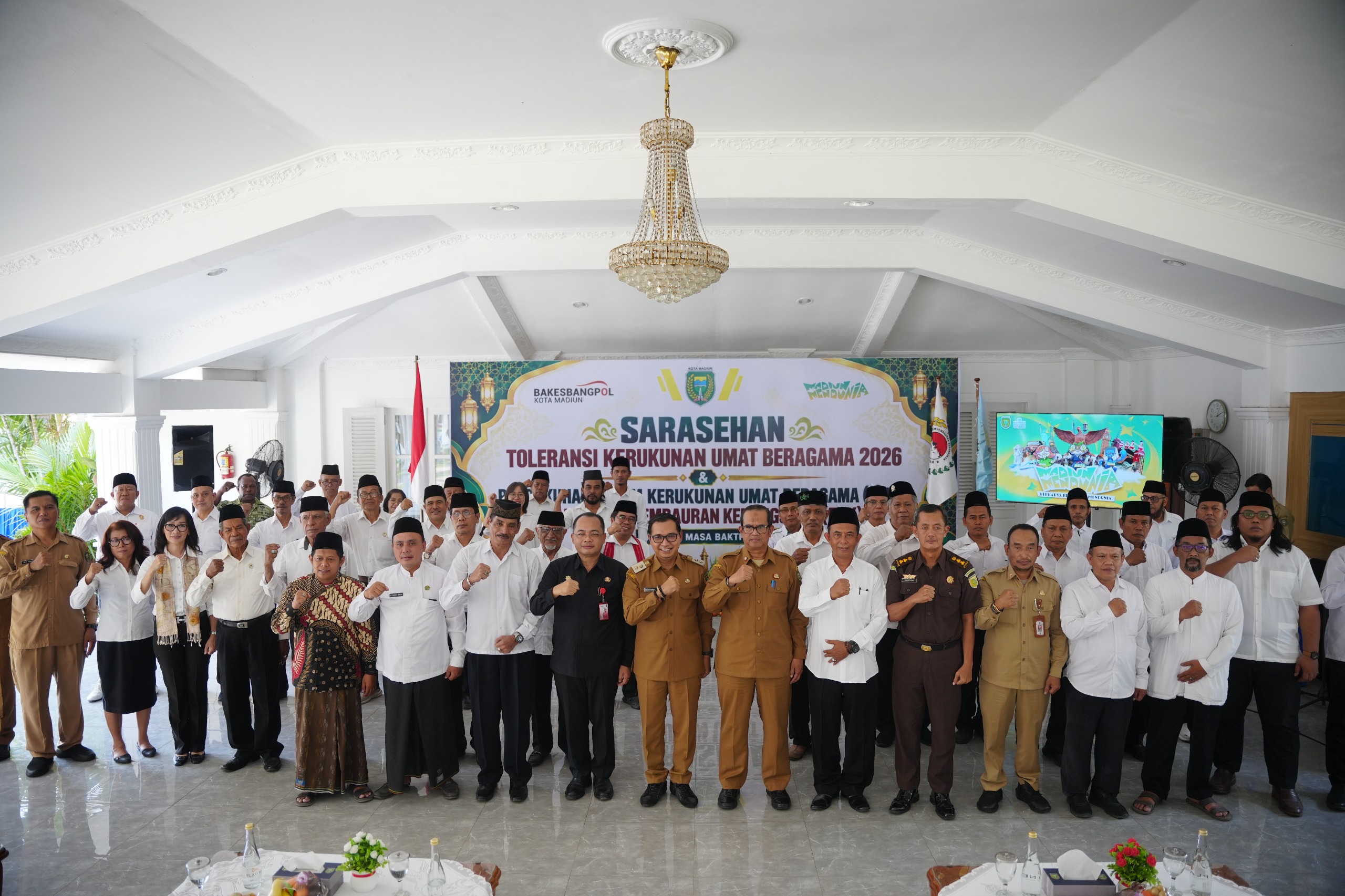 Plt Wali Kota Resmi Kukuhkan Pengurus FKUB dan FPK, Perkuat Toleransi dan Kepedulian Sosial