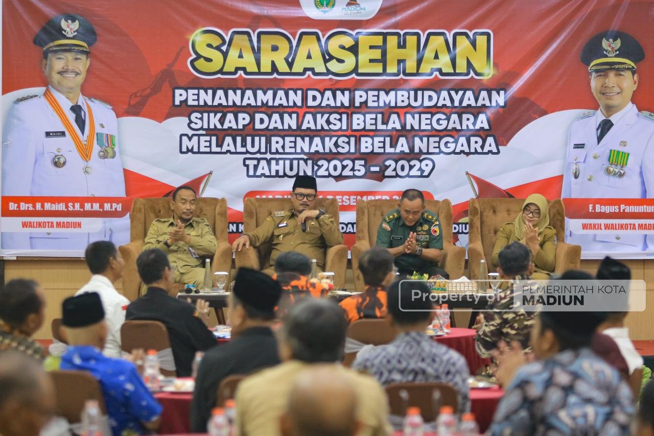 Gelar Sarasehan Bela Negara, Wali Kota Harap Nilai Kebangsaan Diamalkan di Masyarakat