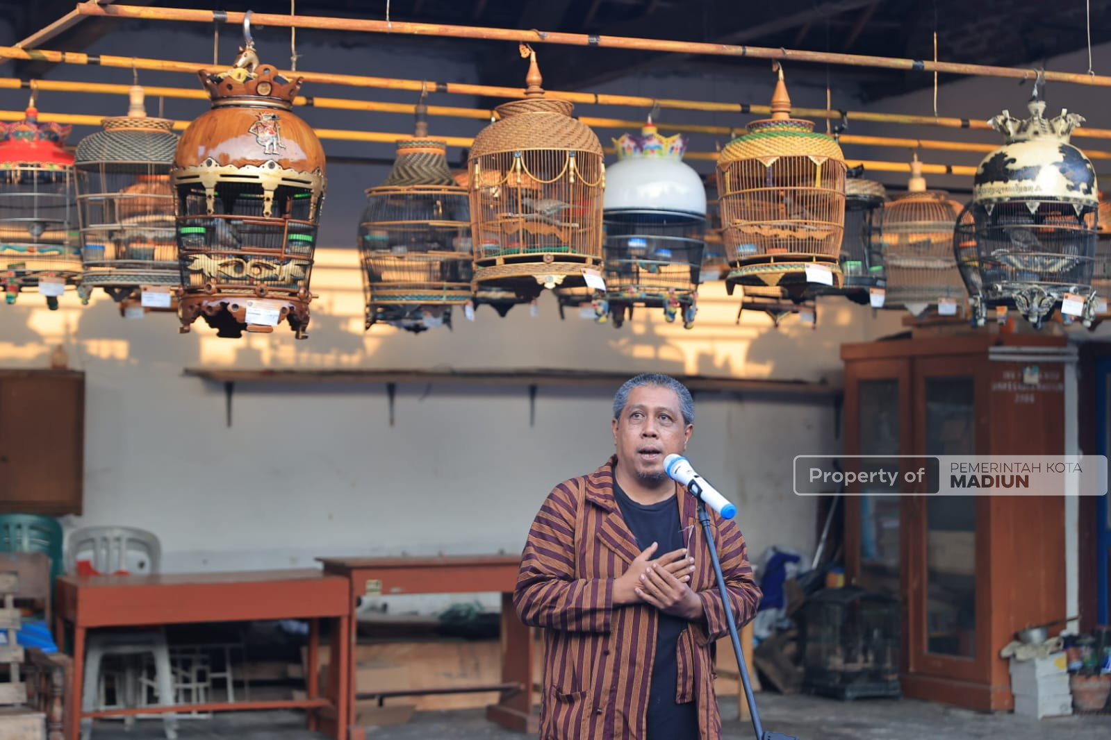 Ada Jamasan Perkutut Katuranggan di Kota Madiun, Plt Wali Kota Lirik Jadi Tradisi Pendongkrak Ekonomi