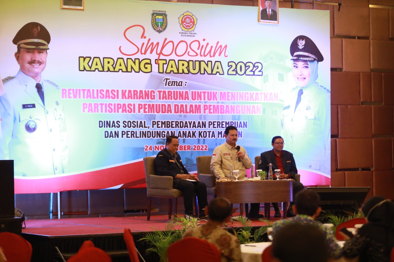 Buka Simposium Karang Taruna, Wali Kota Harapkan Ide dan Masukan dari Pemuda