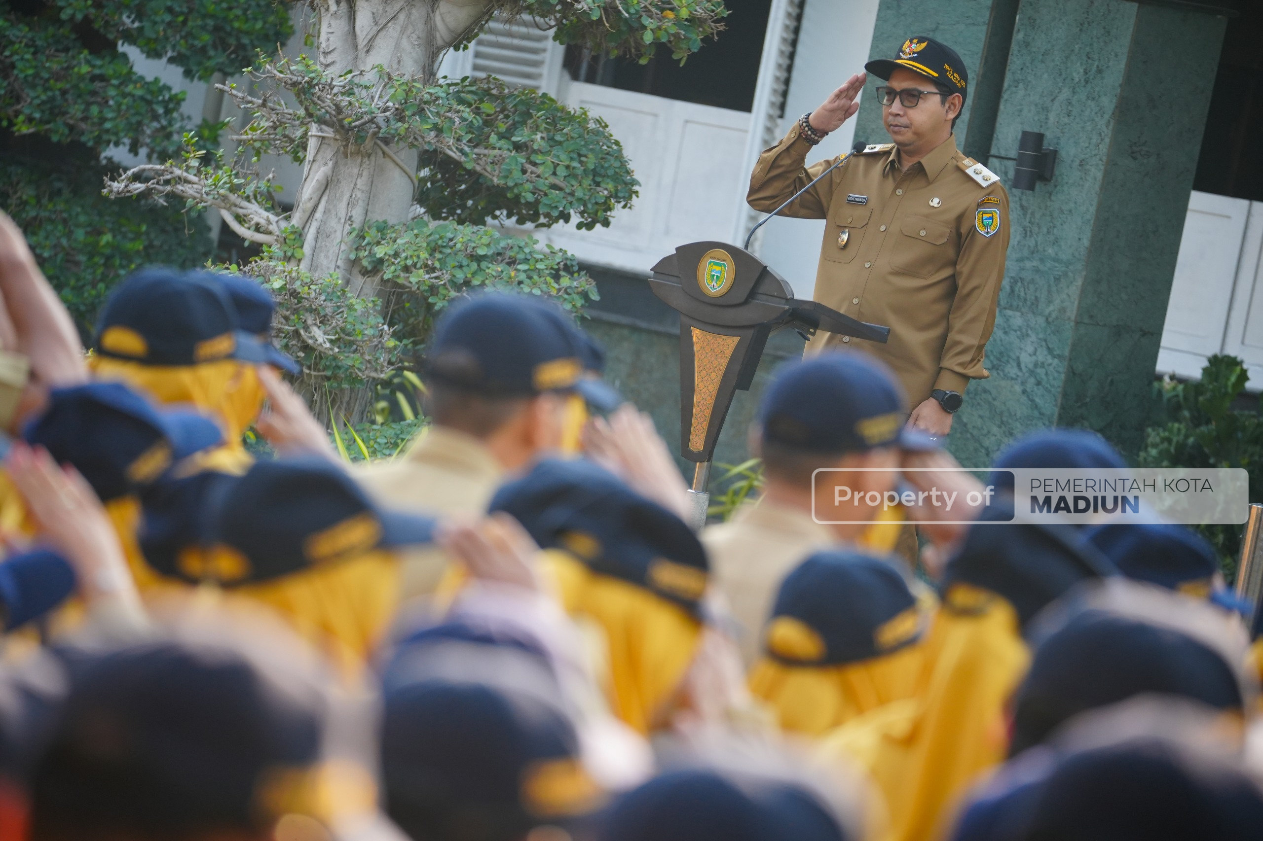 Pimpin Apel Pejabat, Plt Wali Kota Madiun Tekankan Kinerja dan Pelayanan Masyarakat