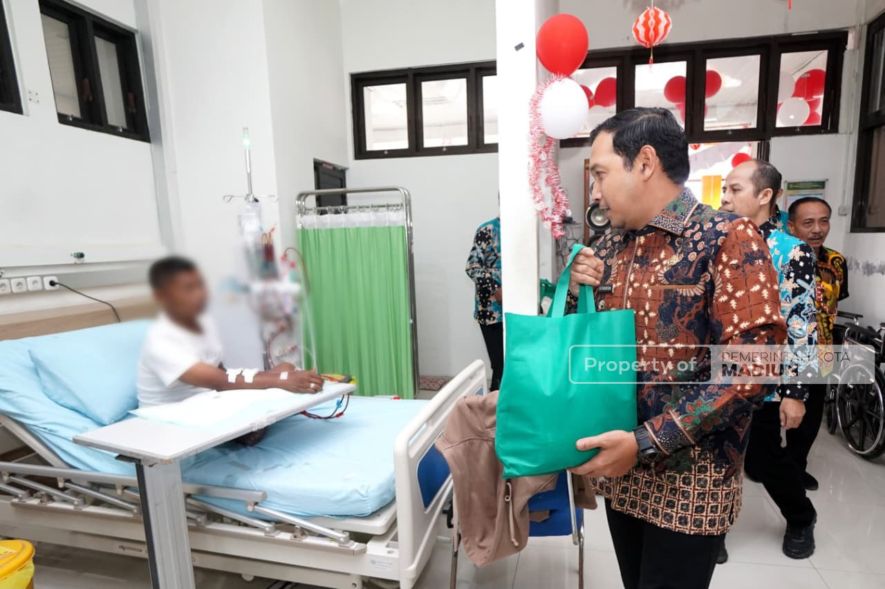 Plt Wali Kota Tinjau Layanan Hemodialisa RSUD Kota Madiun, Dorong Peningkatan Kualitas Pelayanan