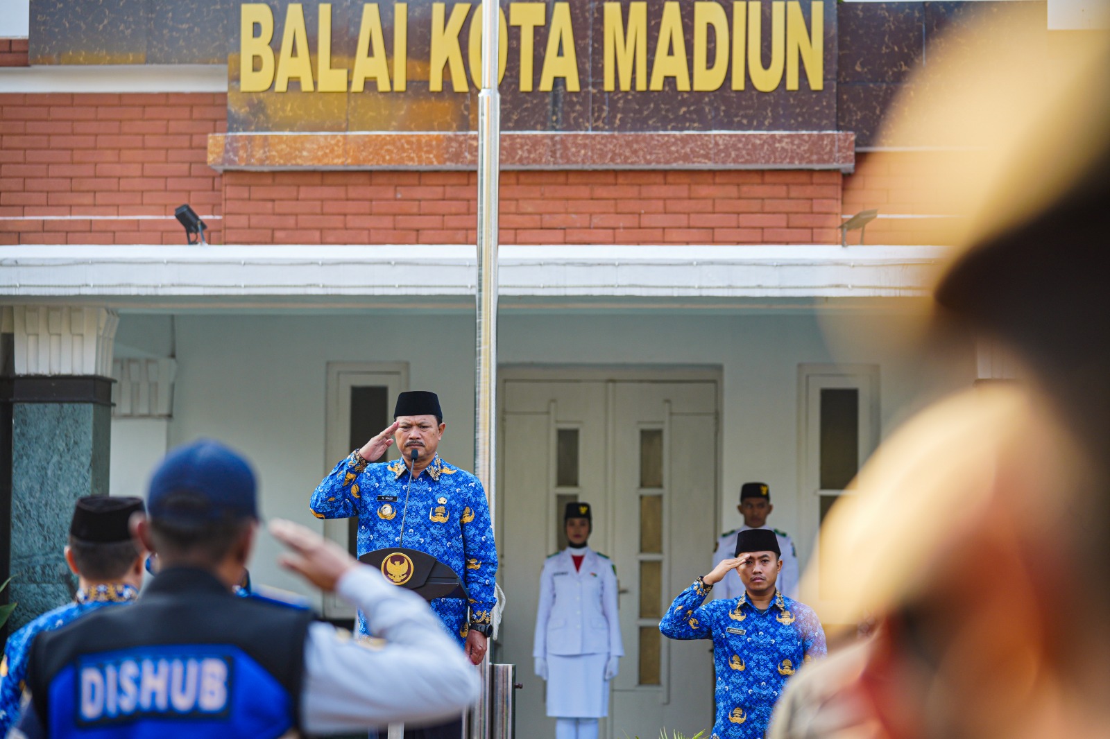 Pimpin Upacara Harlah Pancasila, Wali Kota Ajak Masyarakat Tingkatkan Gotong Royong