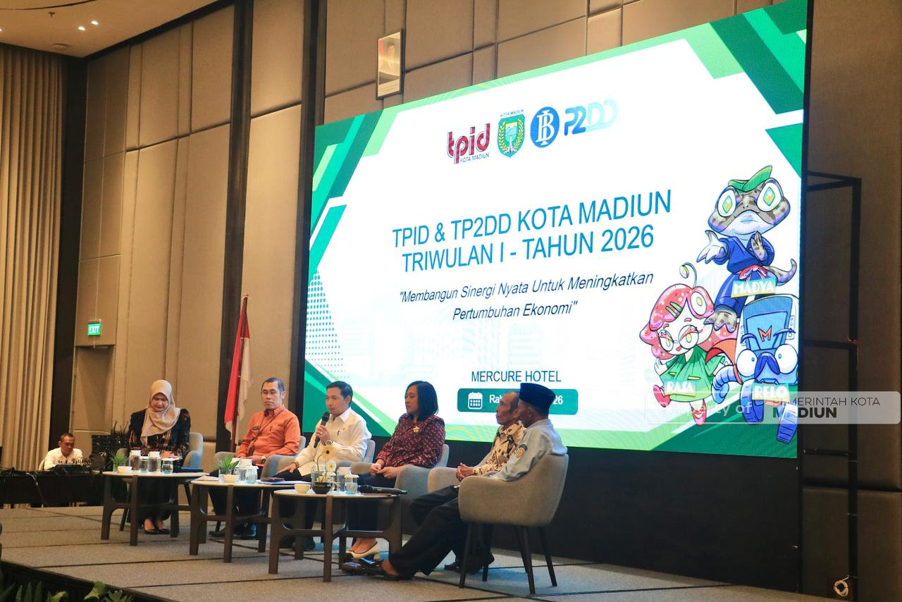 Plt Wali Kota Madiun Perkuat Pengendalian Inflasi dan Digitalisasi untuk Dorong Pertumbuhan Ekonomi