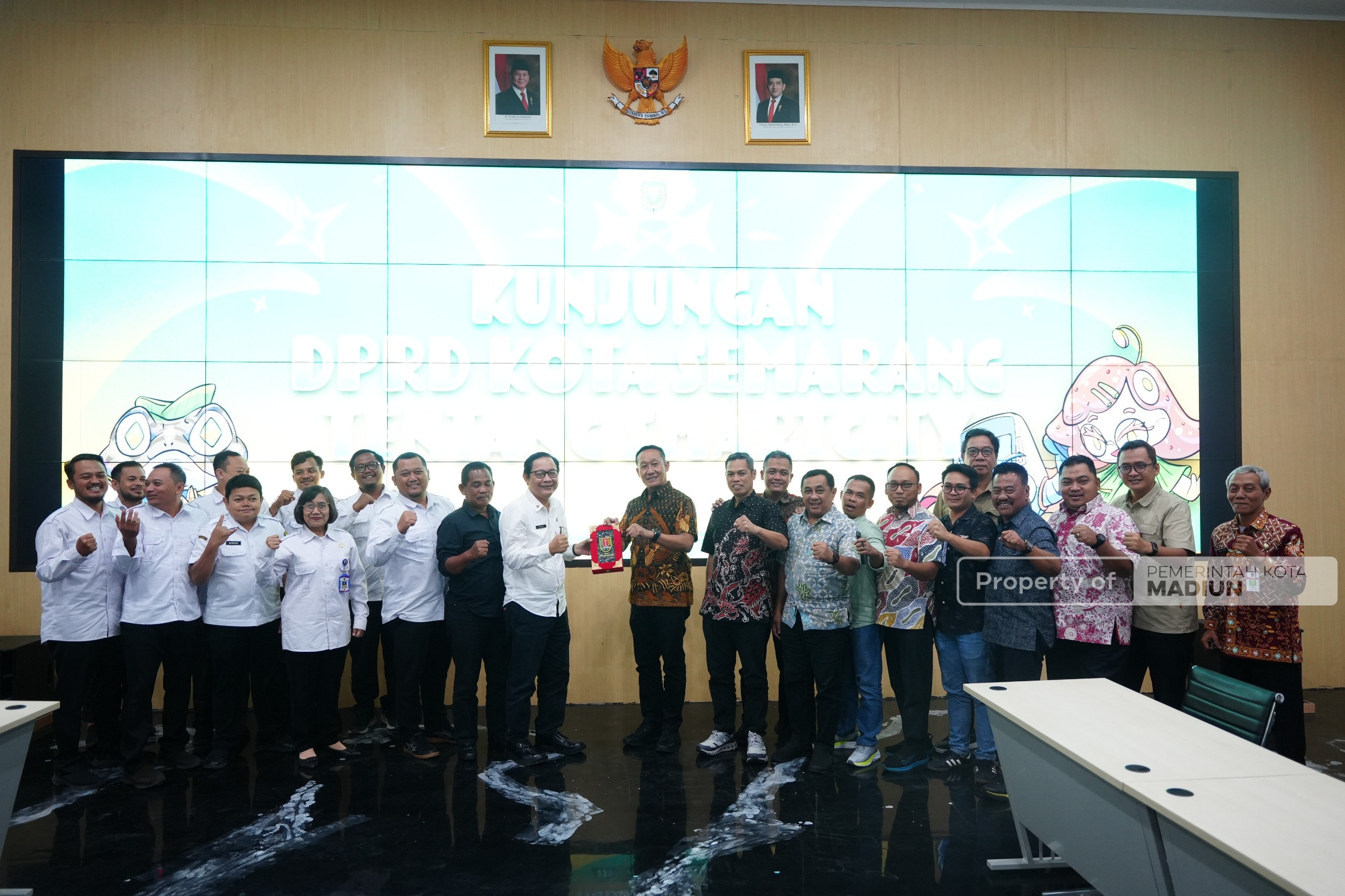 Sharing Soal Smart City, Komisi A DPRD Kota Semarang Kunjungi Kota Pendekar