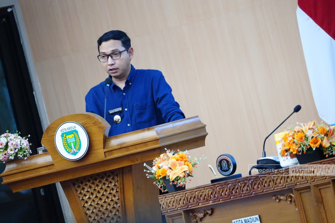 Realisasi Pendapatan Daerah 2025 Mencapai 103 Persen, Plt Wali Kota Madiun Sampaikan Nota LKPJ di Rapat Paripurna