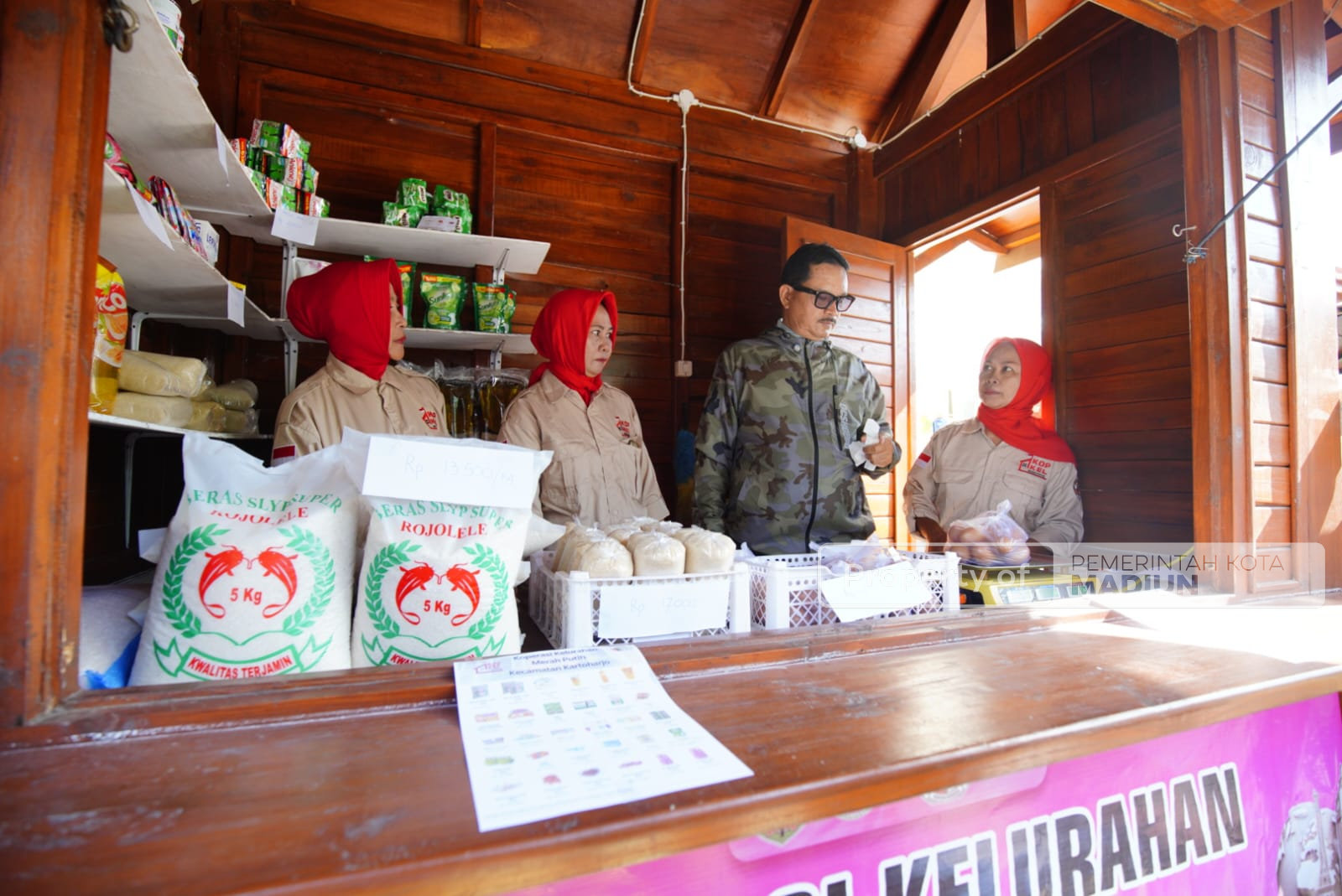 Launching KMP Kelurahan Kartoharjo, Wali Kota Madiun: KMP Hampir Selesai di 27 Kelurahan