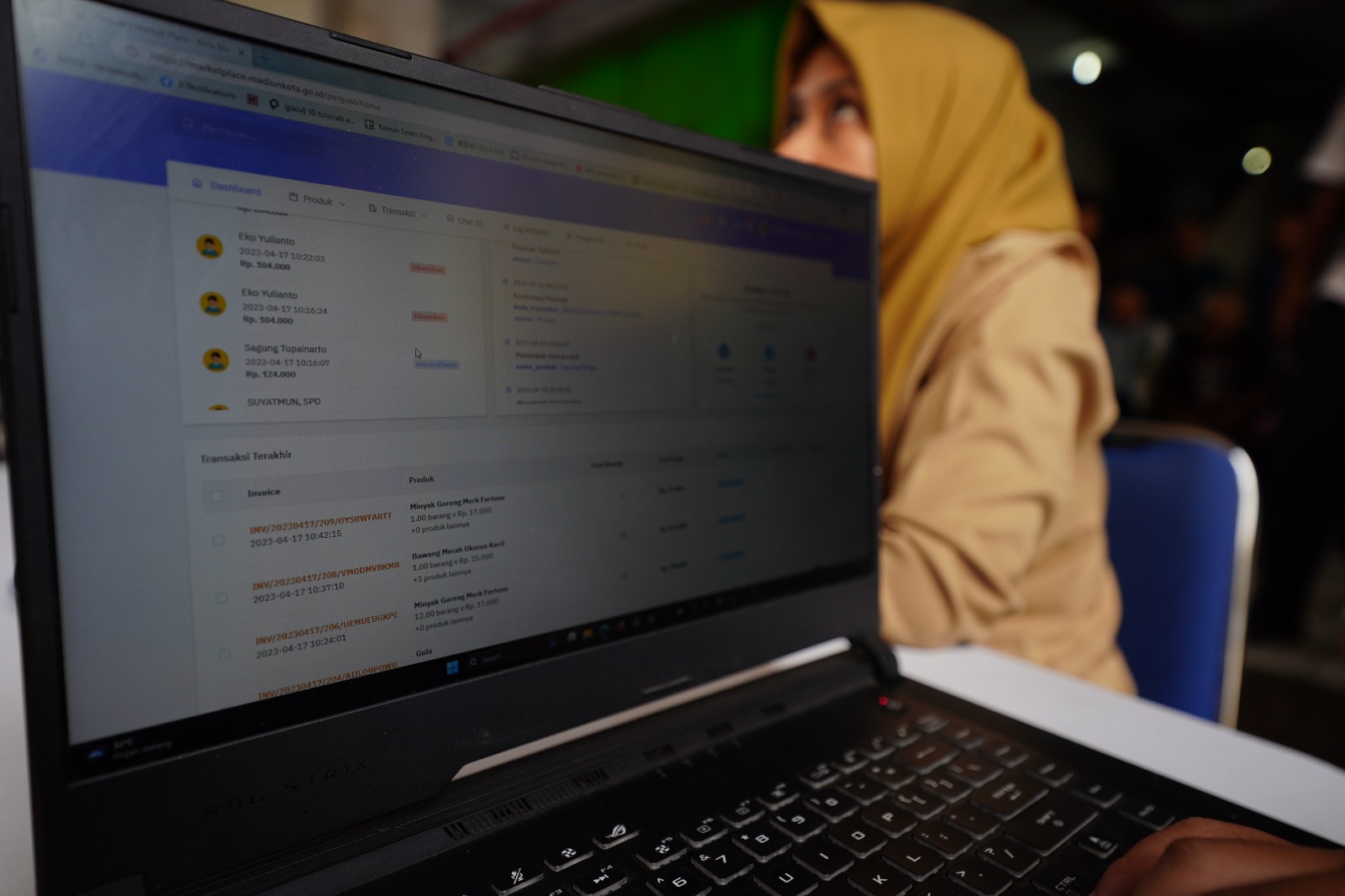 Pemkot Madiun Sosialisasikan Belanja Drive Thru Di PBM, Gunakan Aplikasi Agar Lebih Cepat Tanpa Turun Dari Kendaraan