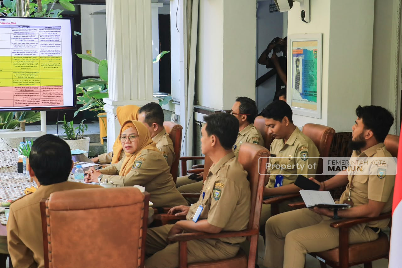 Sederet Agenda Siap Ramaikan Kota Madiun, Plt Wali Kota Tekankan Konsep Event Harus Kuat dan Punya Cerita