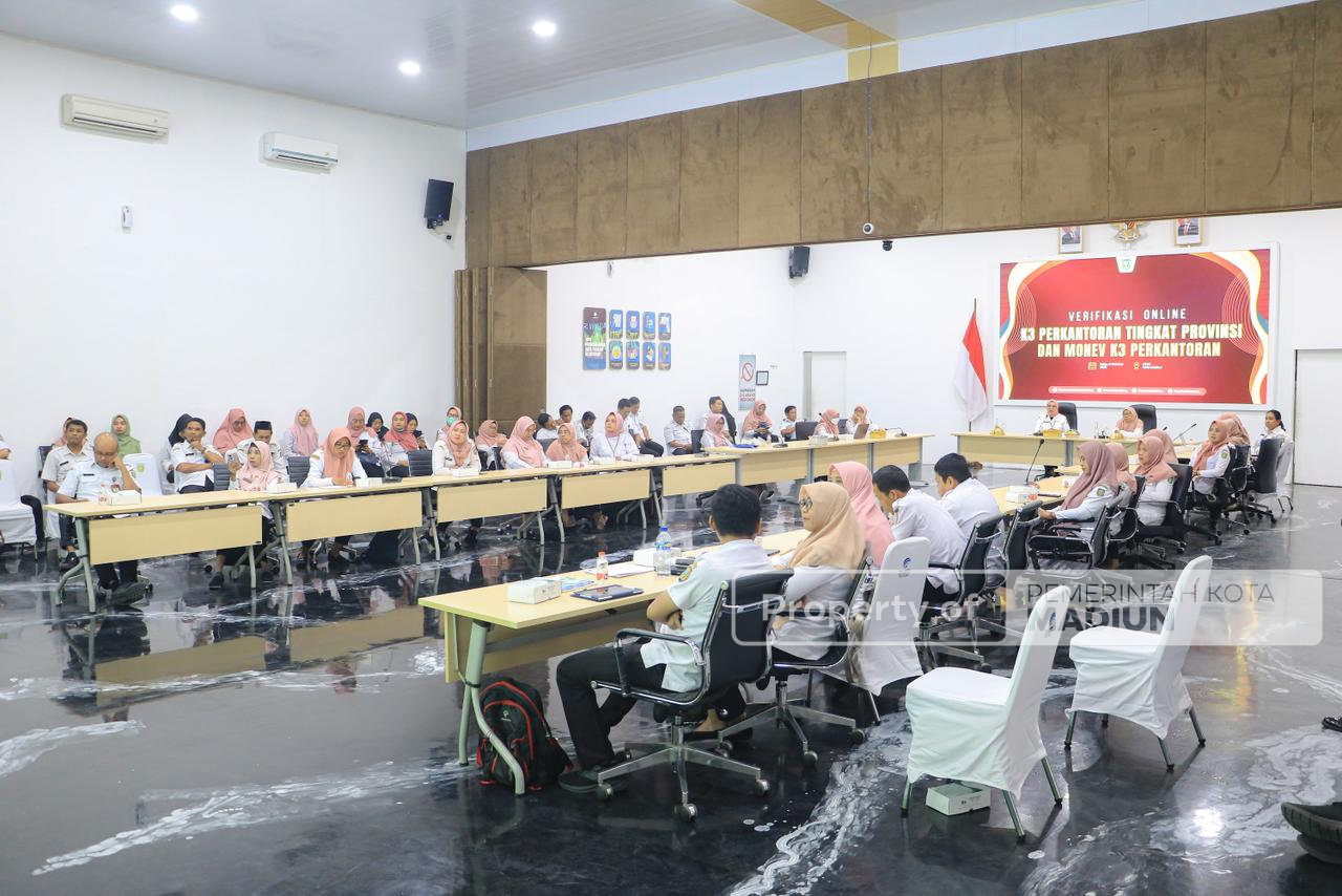 Pemprov Jatim Gelar Verifikasi K3 Perkantoran Dan GP2SP Tingkat Provinsi, Kota Madiun Siap Ukir Prestasi