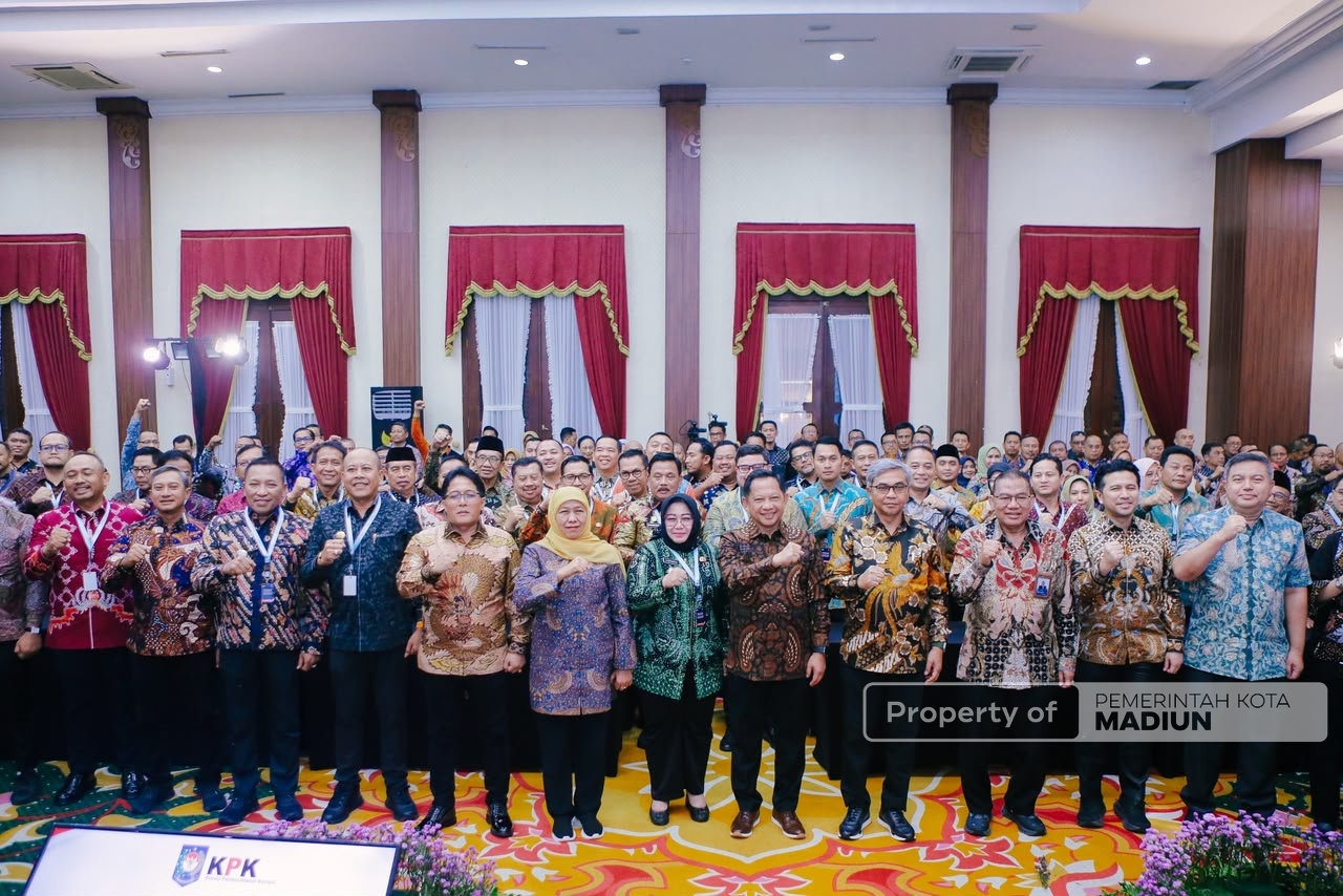 Perkuat Integritas dan Pencegahan Korupsi, Kepala Daerah di Jatim Ikuti Rakor Bersama Mendagri