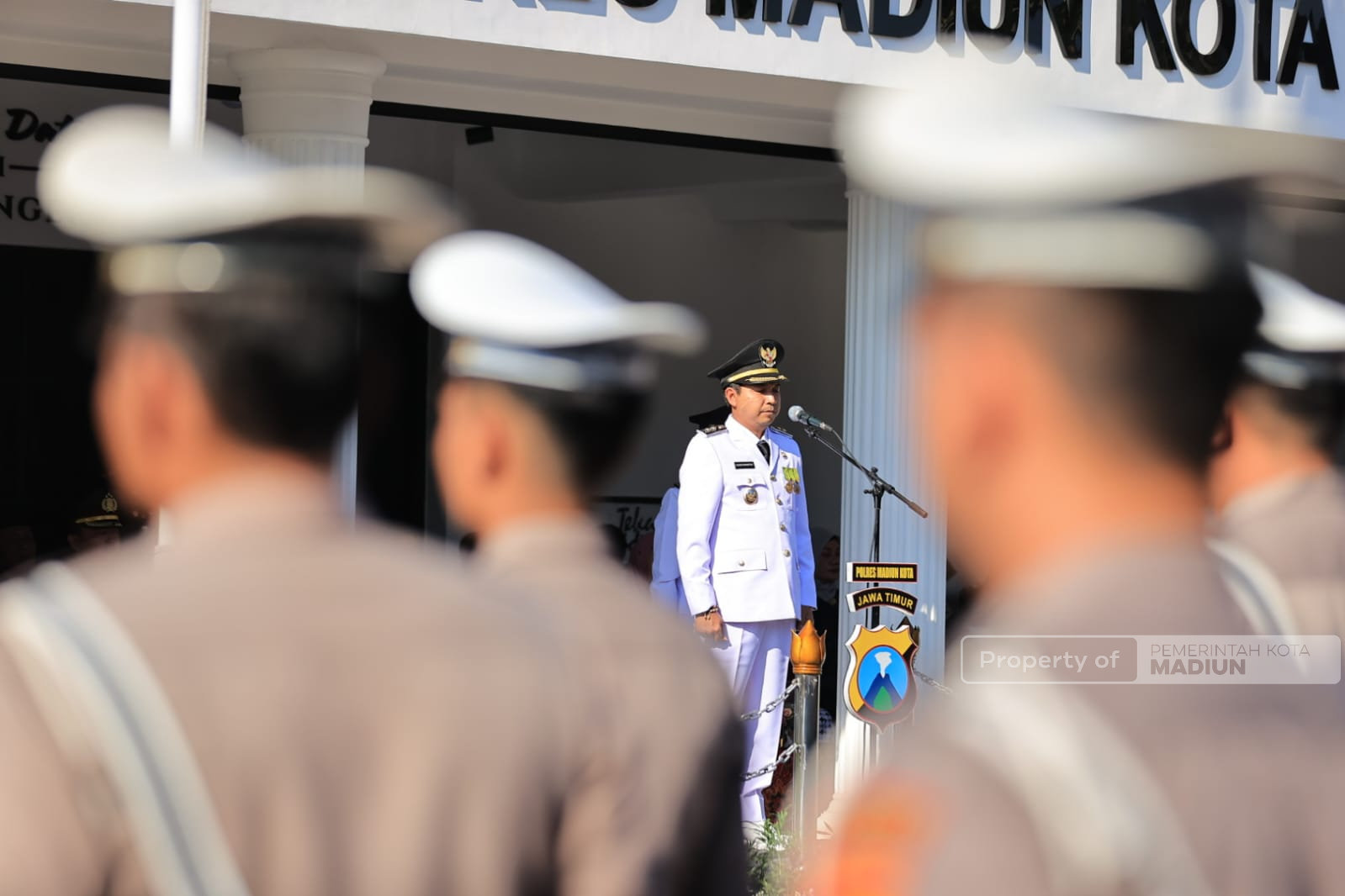 Peringati Hari Bhayangkara ke-80, Plt Wali Kota Apresiasi Kolaborasi Polri dan Pemkot Madiun