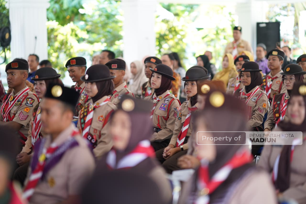 Plt Wali Kota Bekali Kontingen Jamnas XII, Minta Peserta Jadi Duta Kota Madiun