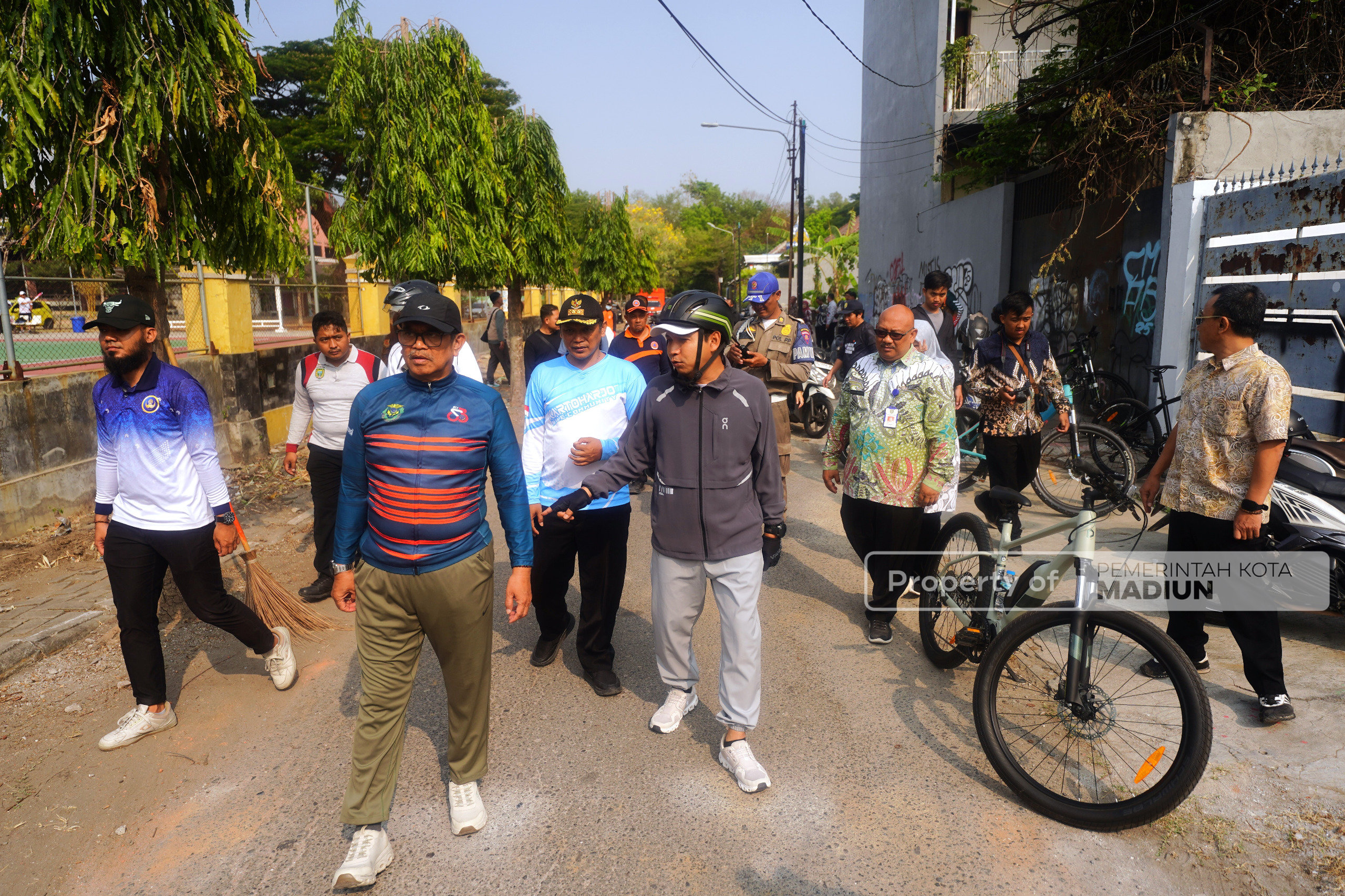 WBR Wilayah Kecamatan Kartoharjo Lagi, Dimulai Gowes Untuk Intervensi Permasalahan di Lapangan