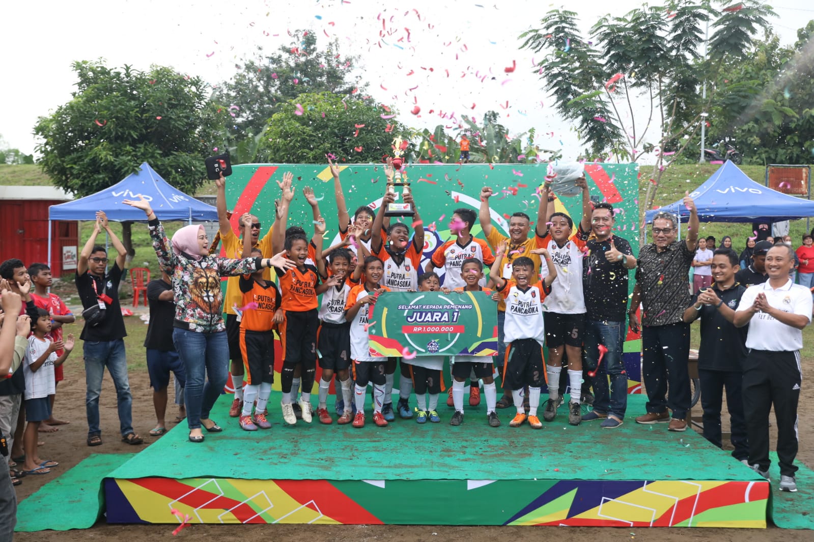 Wadahi Semangat Sepak Bola Usia Dini, Pemuda Nambangan Lor Gelar Pancasoka Mini Cup 2023