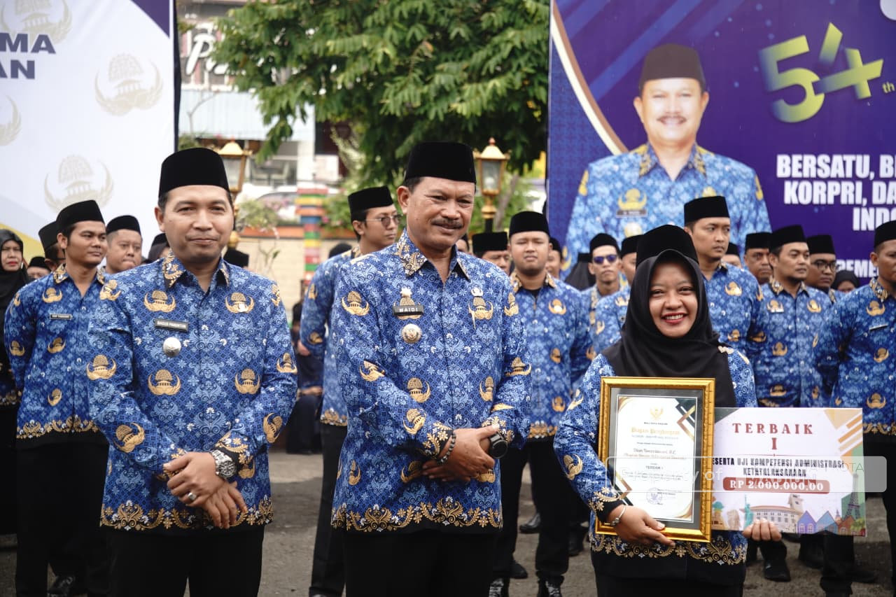 Di HUT ke-54 Korpri, Wali Kota Ingatkan ASN Jaga Etika dan Hasil Kerja