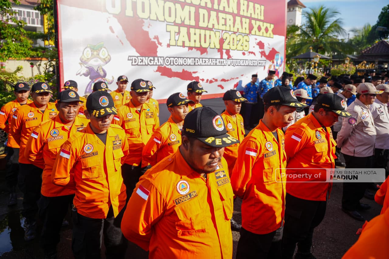 Upacara Hari Otonomi Daerah ke-30, Plt Wali Kota Tekankan Sinergi Pusat–Daerah dan Dampak Nyata Program