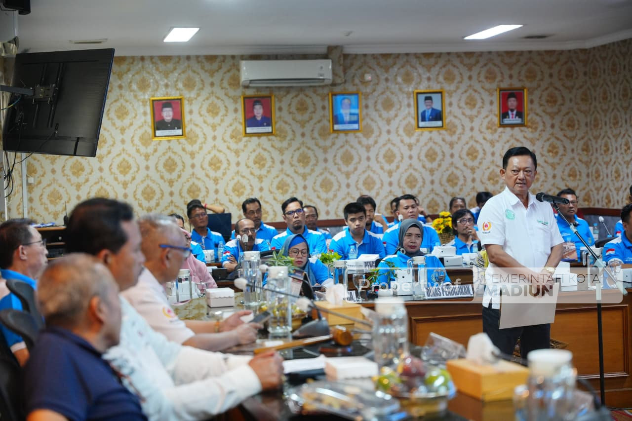 Resmi Dikukuhkan, Pengurus PTMSI Optimis Bawa Atlet Kota Madiun Berprestasi