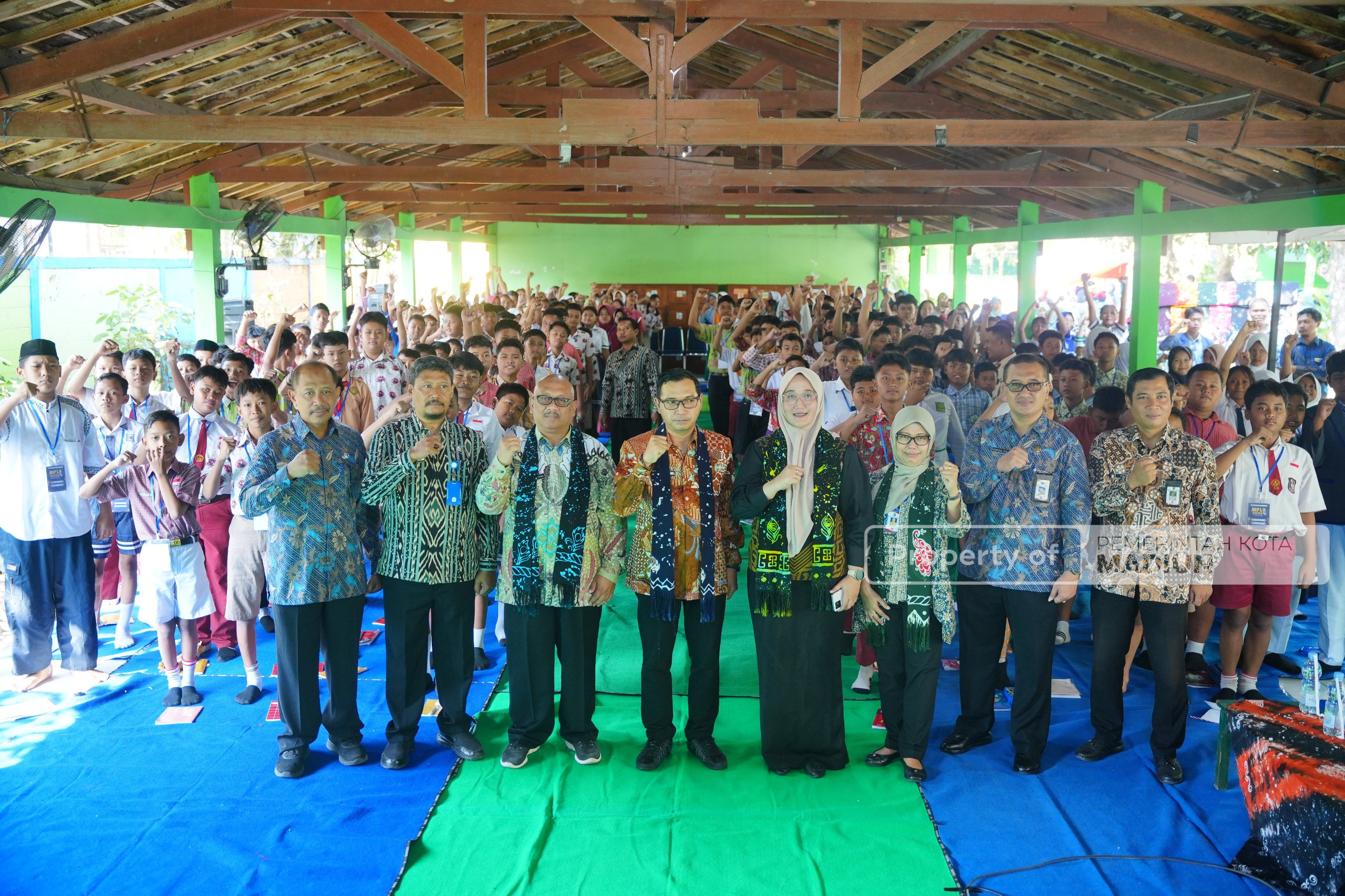 Isi Materi MPLS di SMP 7, Plt Wali Kota Tanamkan Nilai Antikorupsi dan Semangat menggapai Mimpi