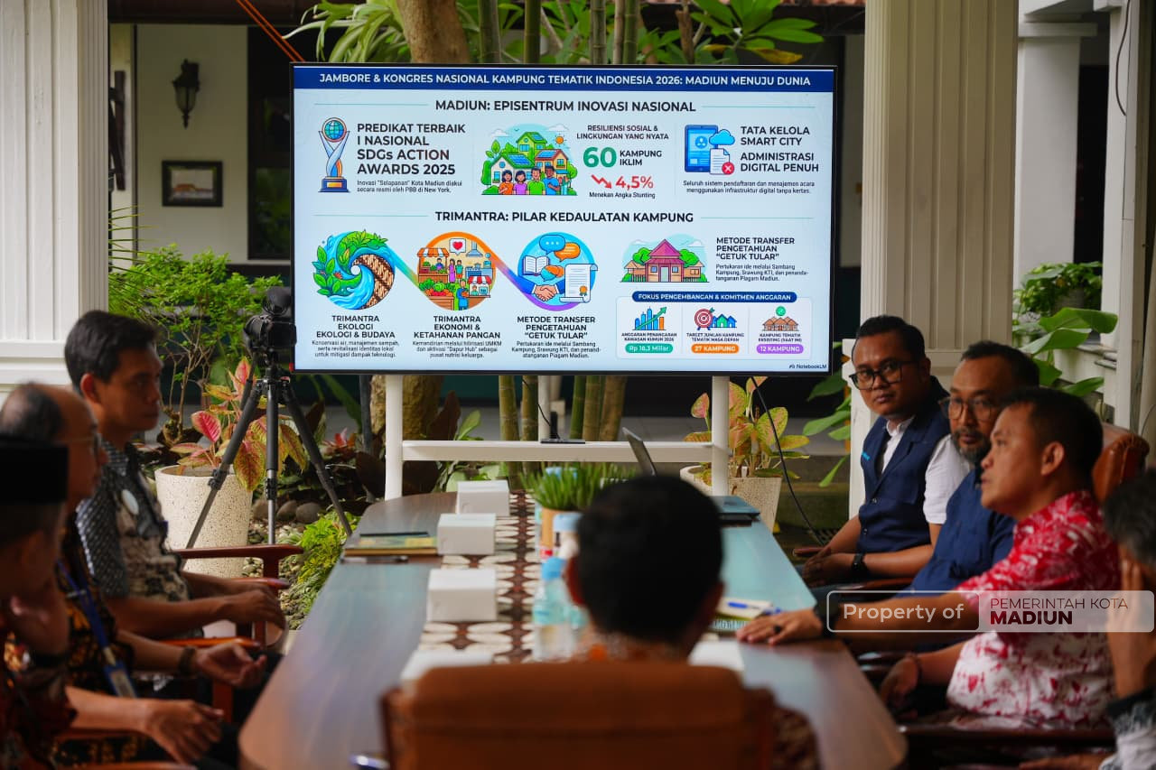 Kota Madiun Ditunjuk Jadi Tuan Rumah, Plt Wali Kota Dukung Penyelenggaraan Jambore KTI 2026