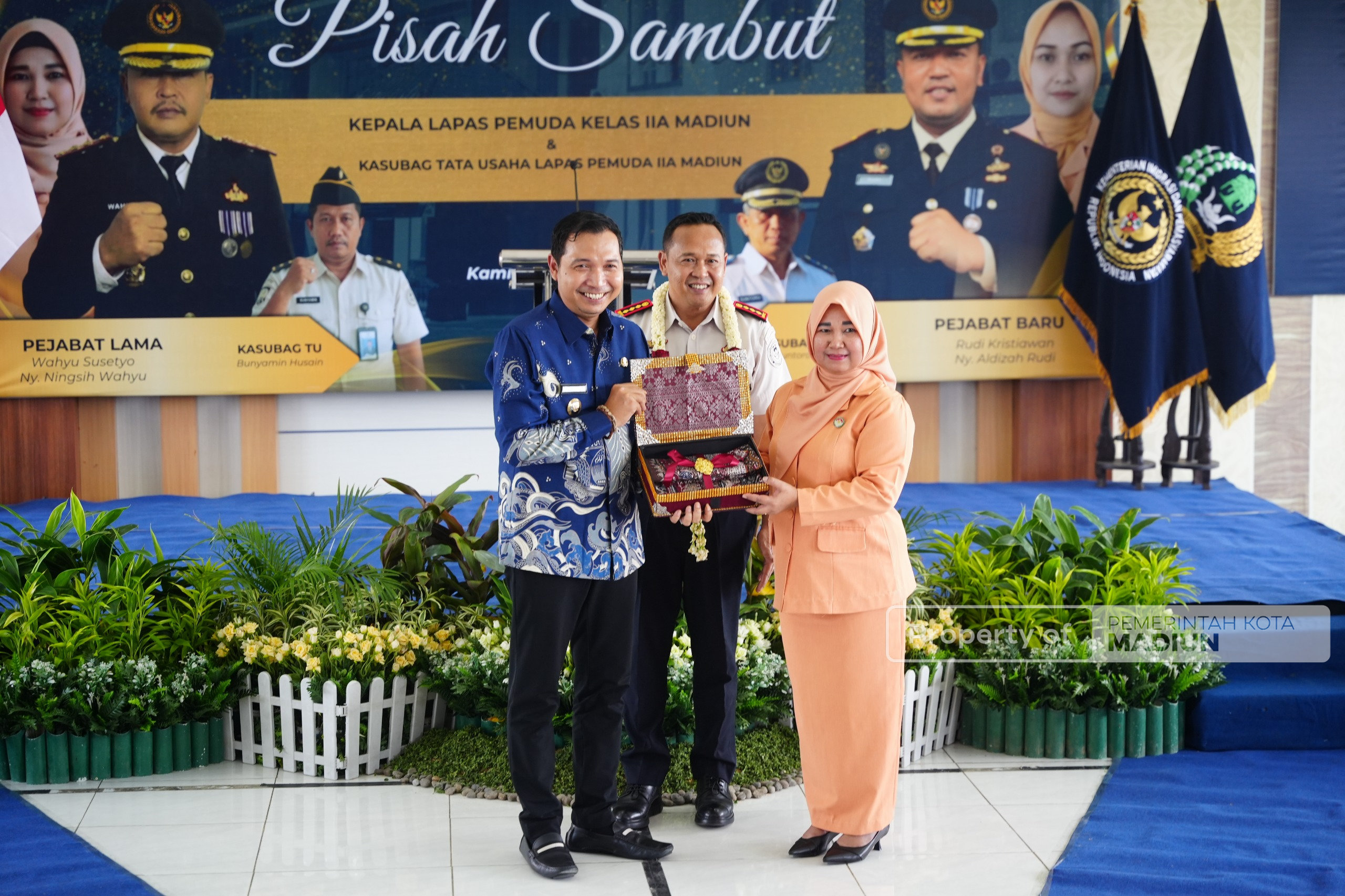 Hadiri Pisah Sambut Kalapas Lapas Pemuda IIA Madiun, Pemkot Dorong Penguatan SDM dan Inovasi