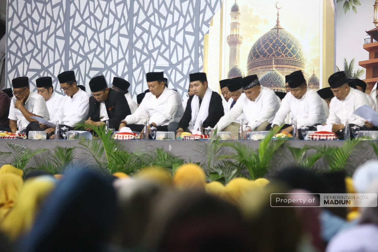 Lewat Madiun Bersholawat dan Kenduri Akbar, Plt Wali Kota Harap Semua Masyarakat Turut Mendoakan Kota Pendekar