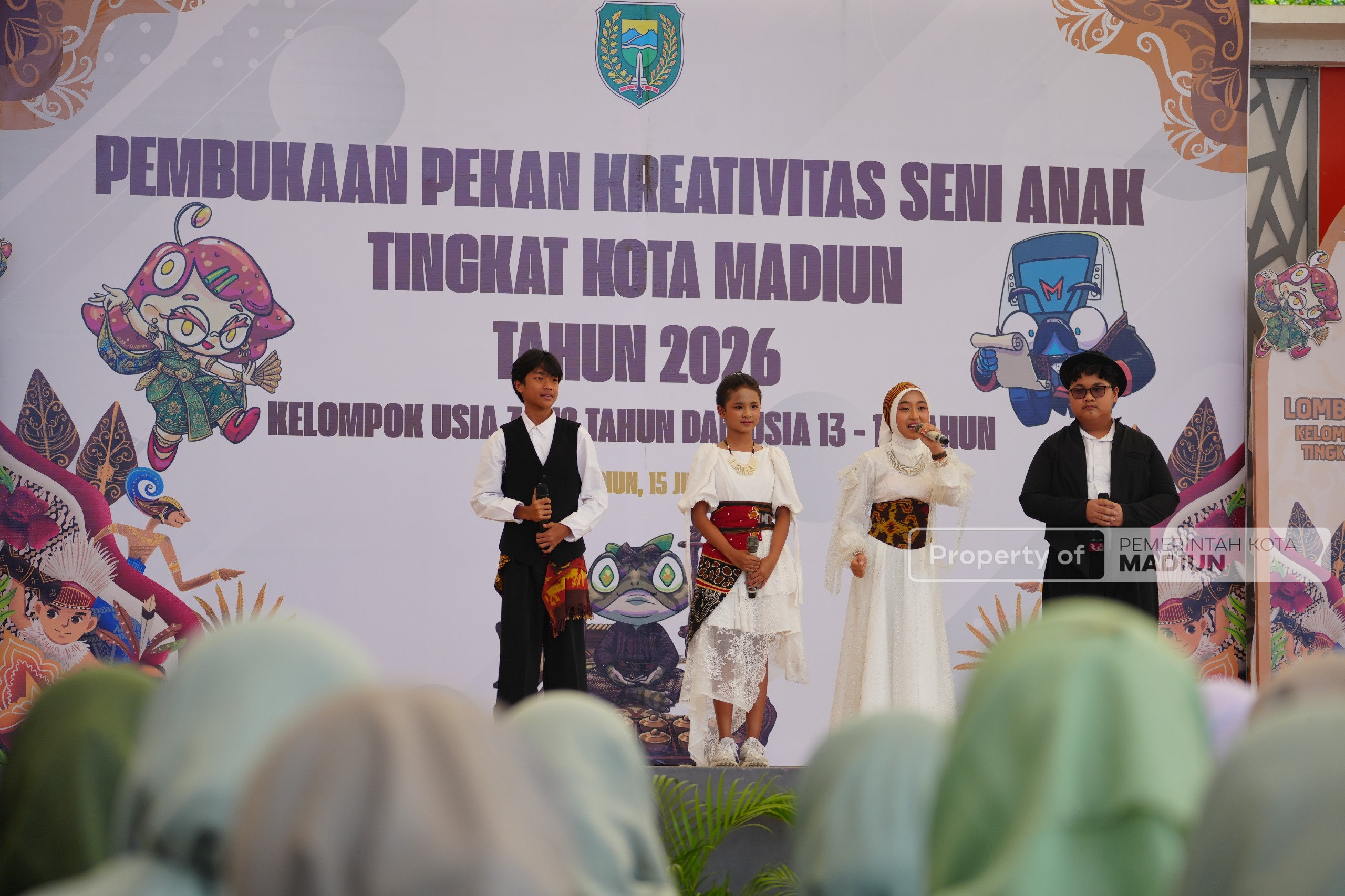 Pekan Kreativitas Seni Anak 2026 Digelar, Plt Wali Kota Dorong Pelestarian Budaya dan Kreativitas Anak