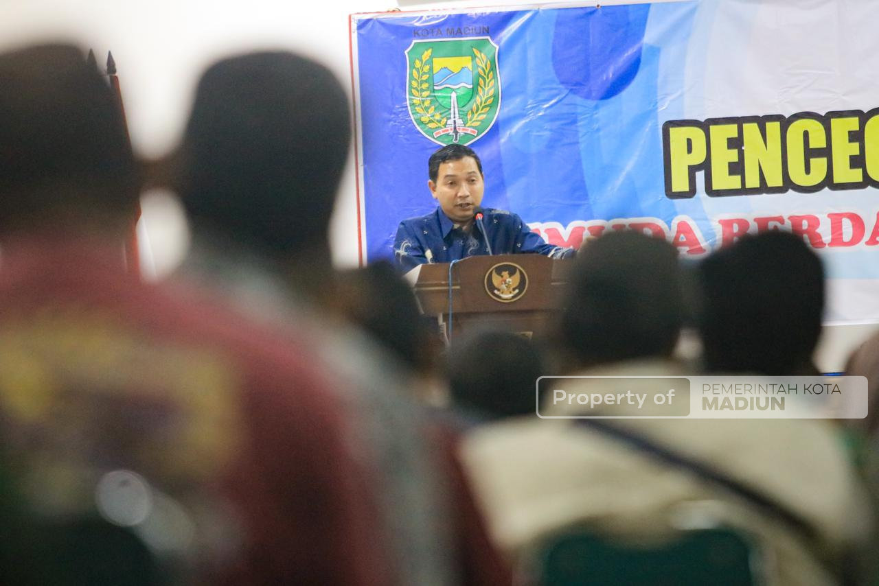 Hadiri Sosialisasi Pencegahan Penyalahgunaan Narkoba, Wawali Ajak Pemuda Perangi Narkoba