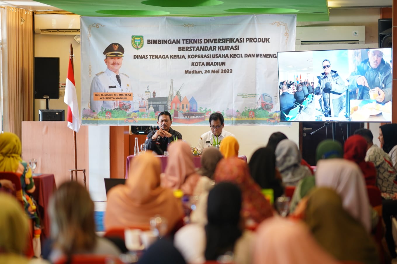 Buka Bimtek Diversifikasi Produk, Wali Kota Dorong Produk UMKM Miliki Kemasan Menarik dan Produk yang Inovatif